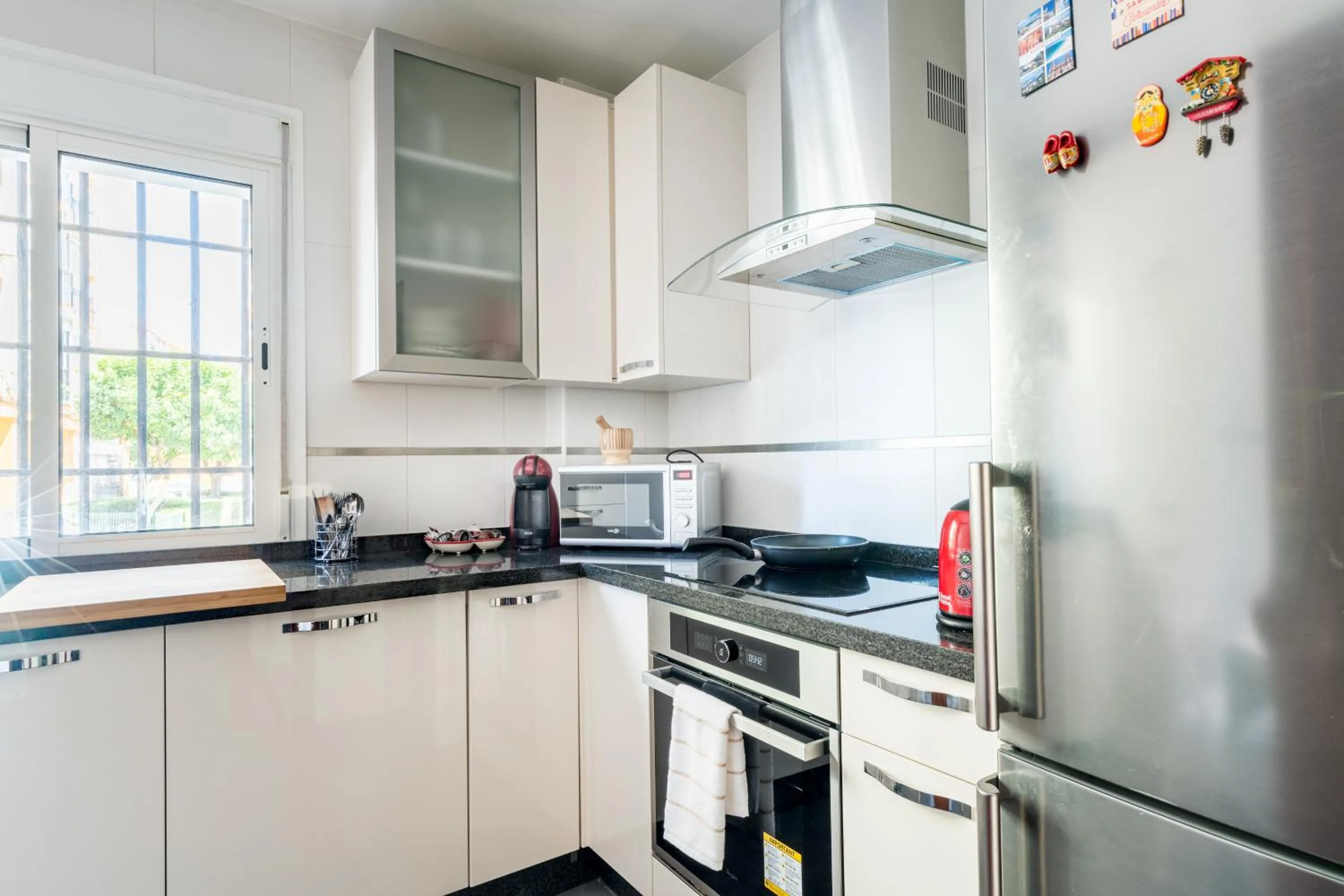 Kitchen or kitchenette in Anna Triana Boutique Apartament