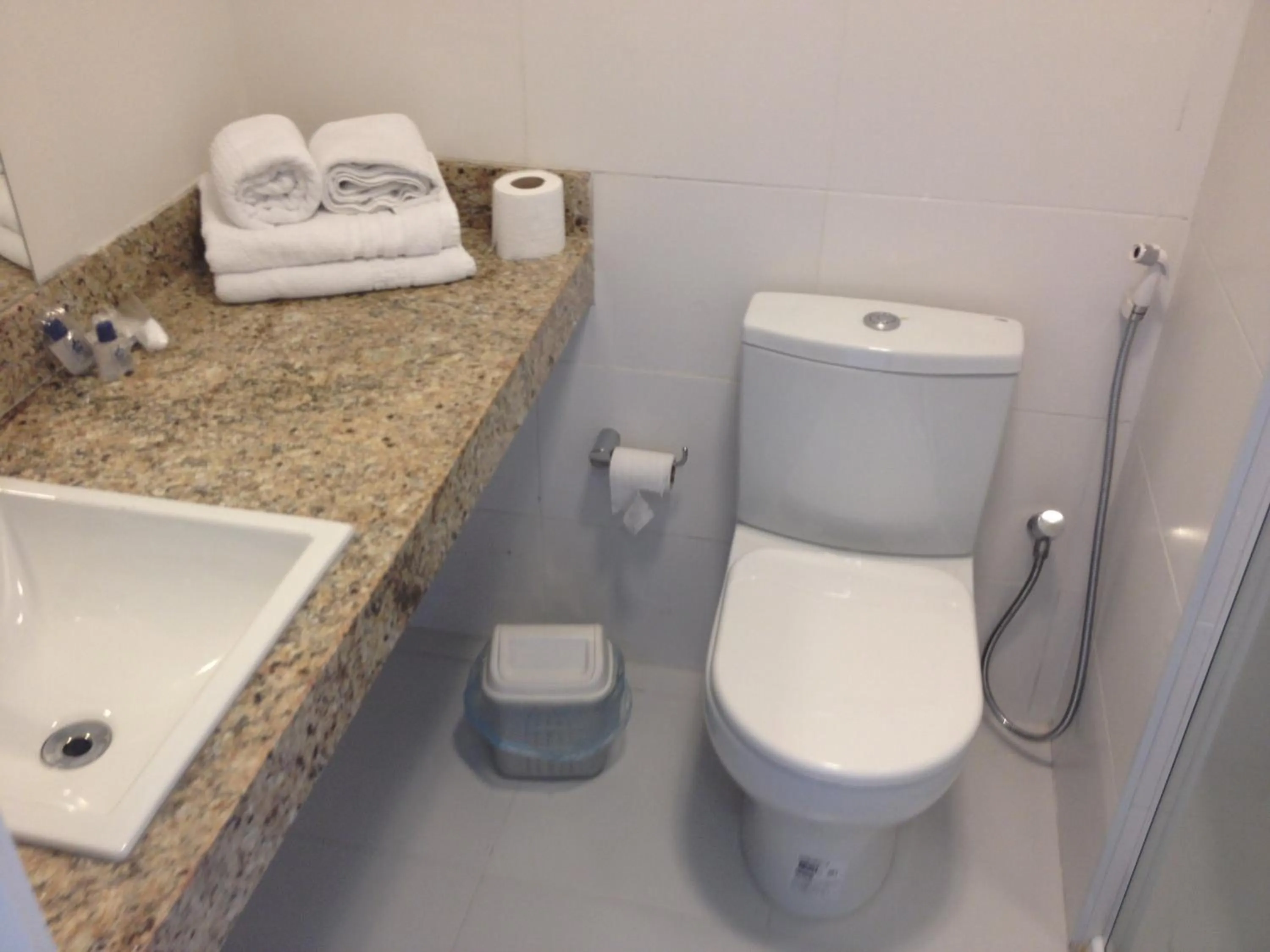 Bathroom in Atalaia Apart Hotel