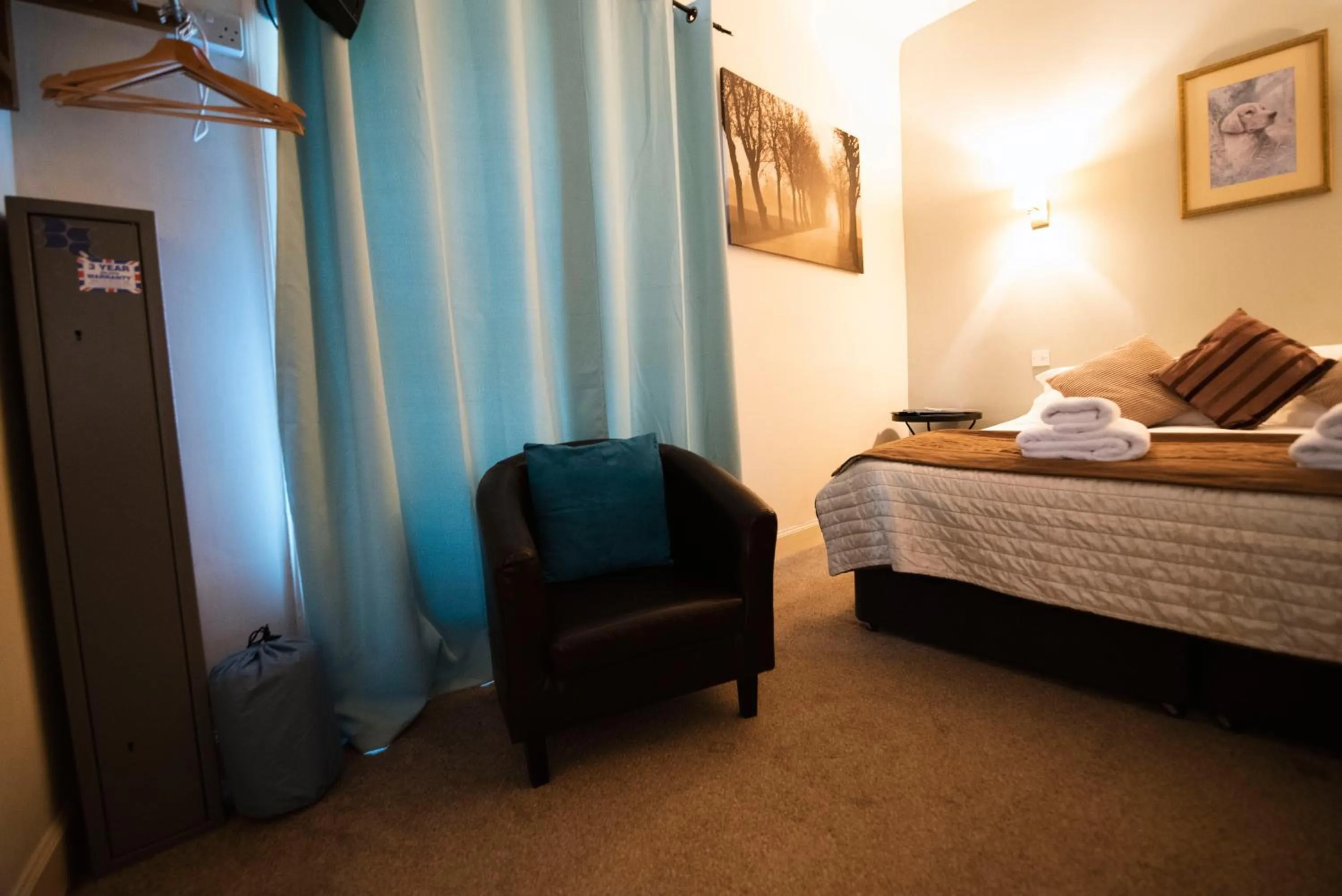 Bed in The Kirkmichael Hotel