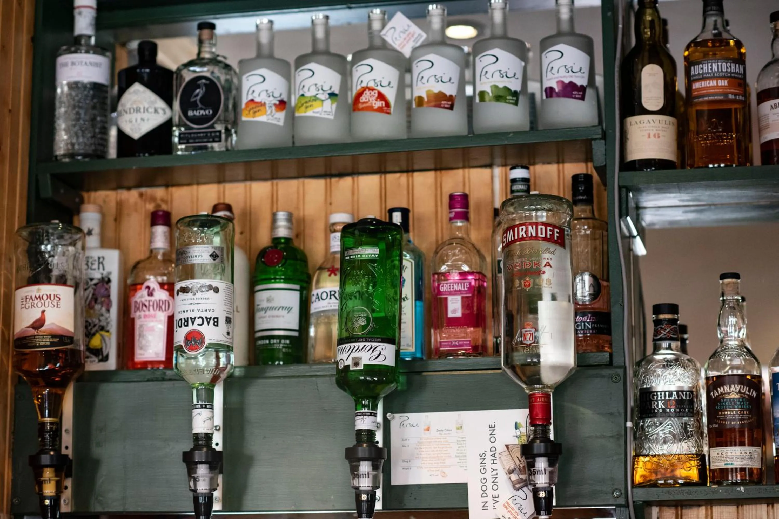 Alcoholic drinks in The Kirkmichael Hotel