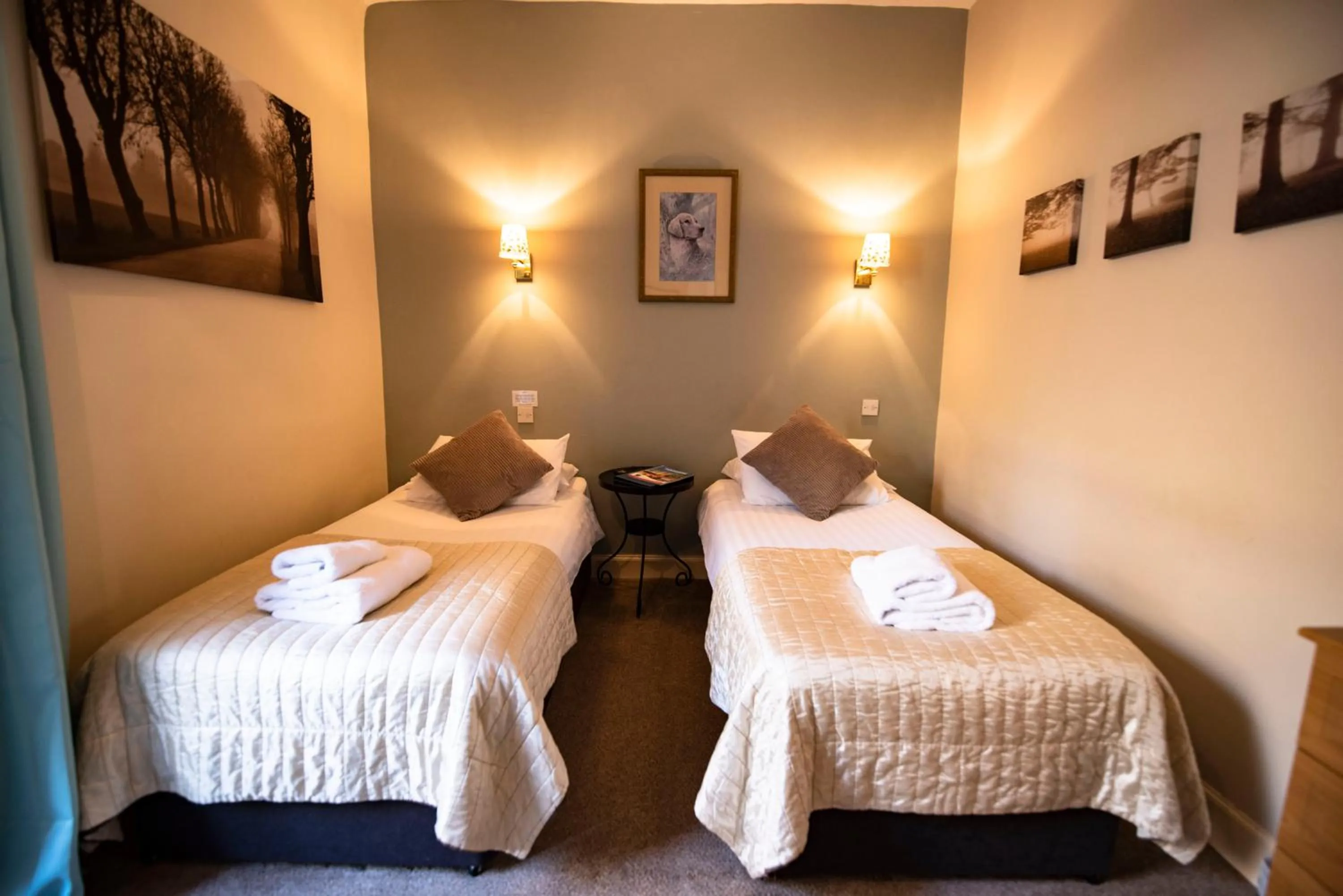 Bed in The Kirkmichael Hotel