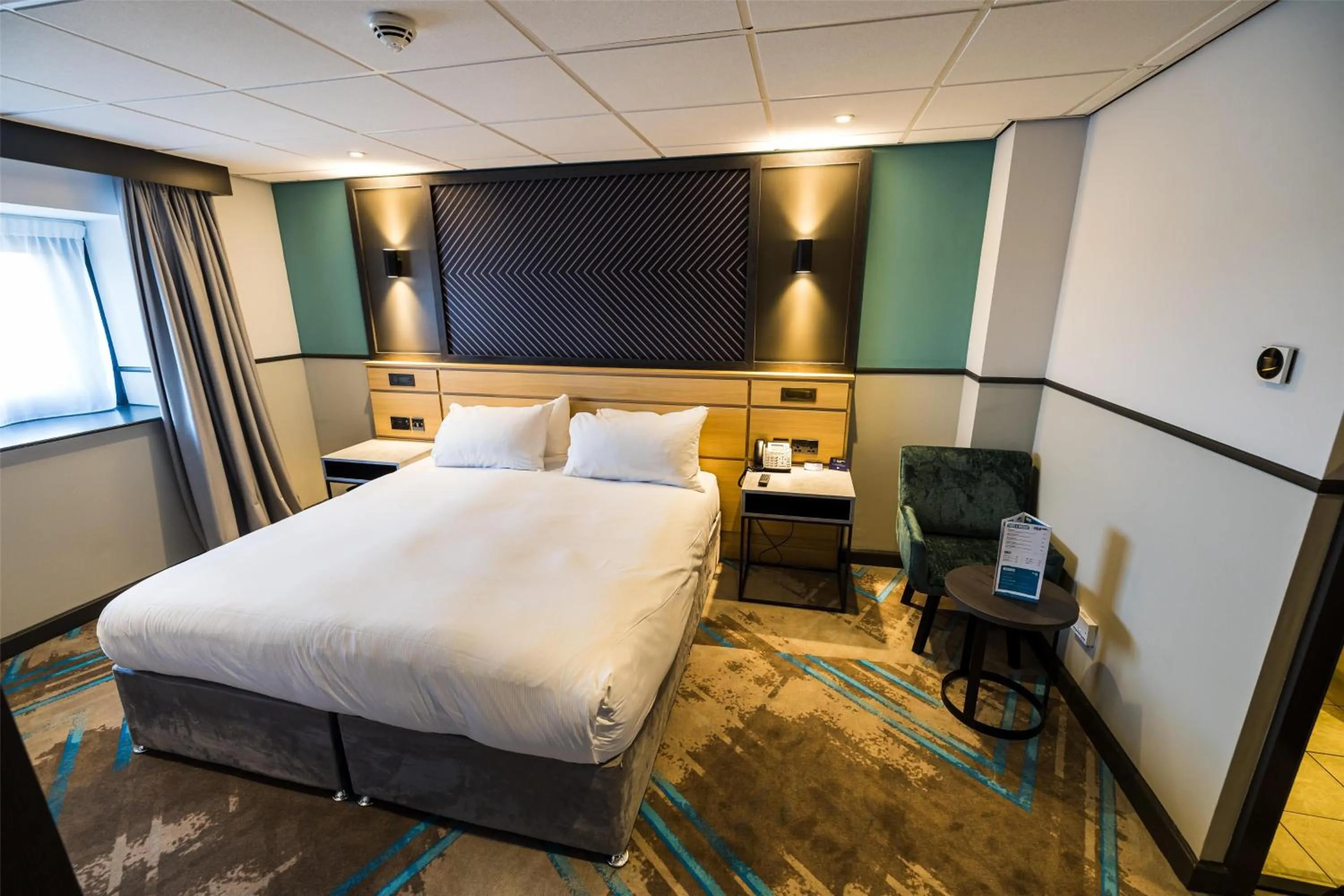 Bed in DoubleTree by Hilton Coventry Building Society Arena