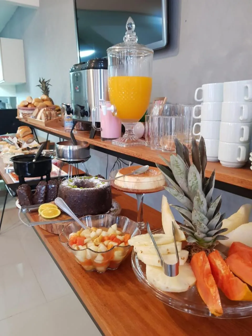 Breakfast in Pousada CasaPark