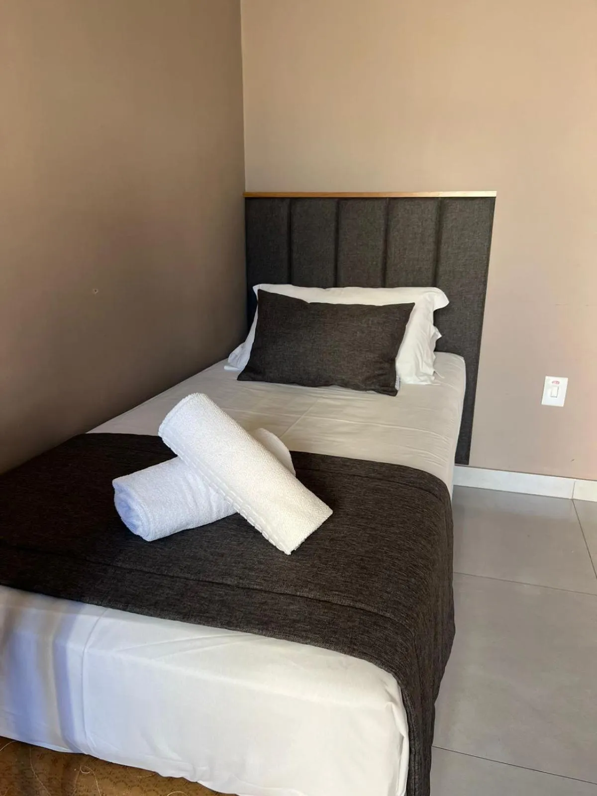 Bed in Pousada CasaPark