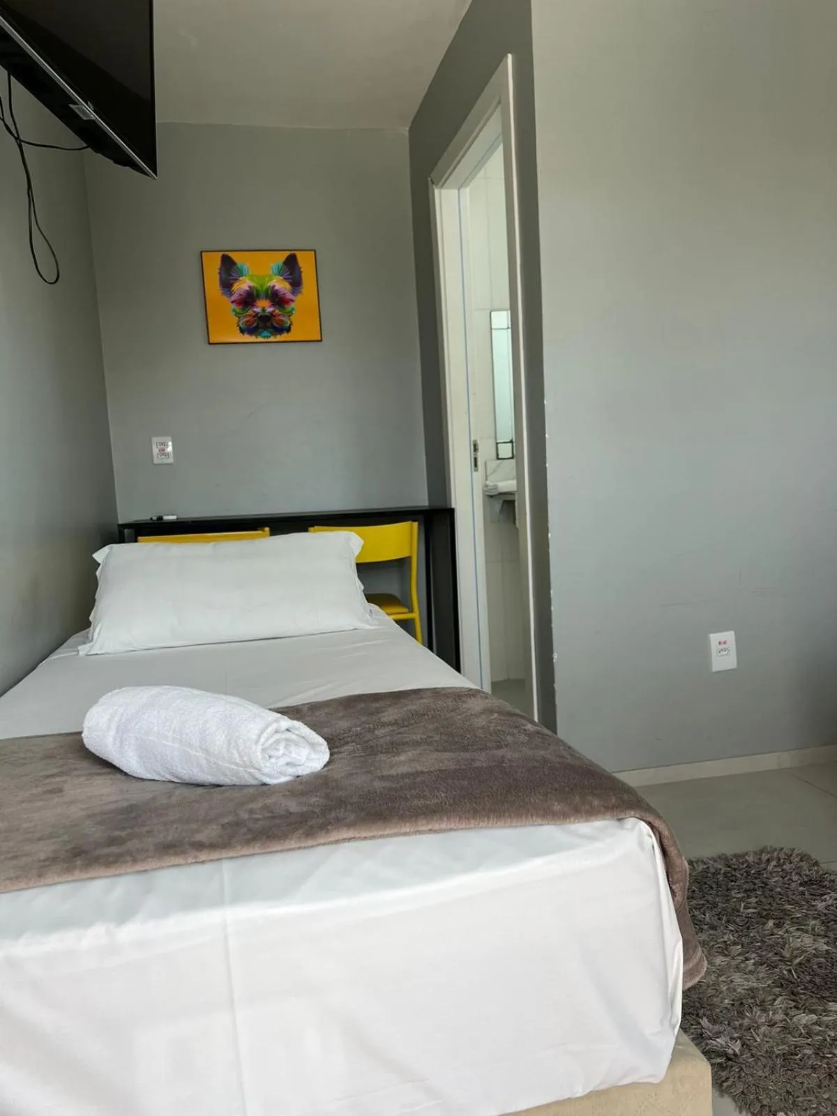 Bed in Pousada CasaPark