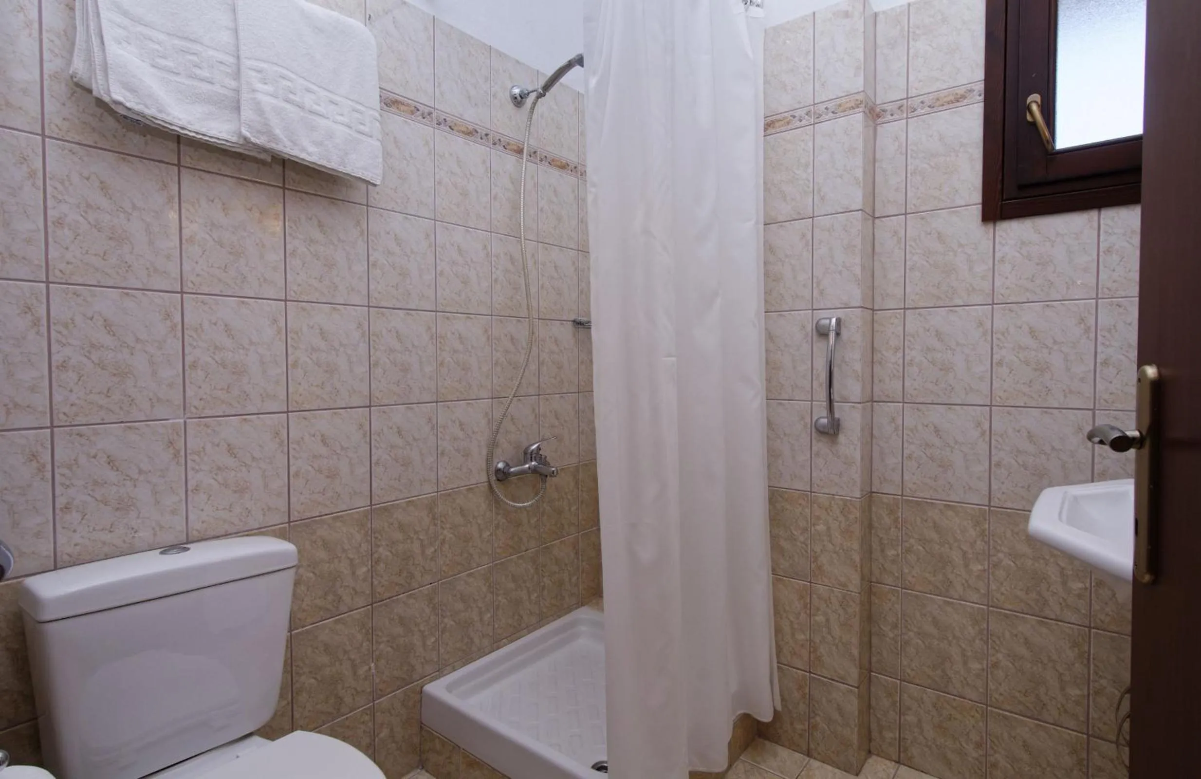 Shower in Enalion Hotel