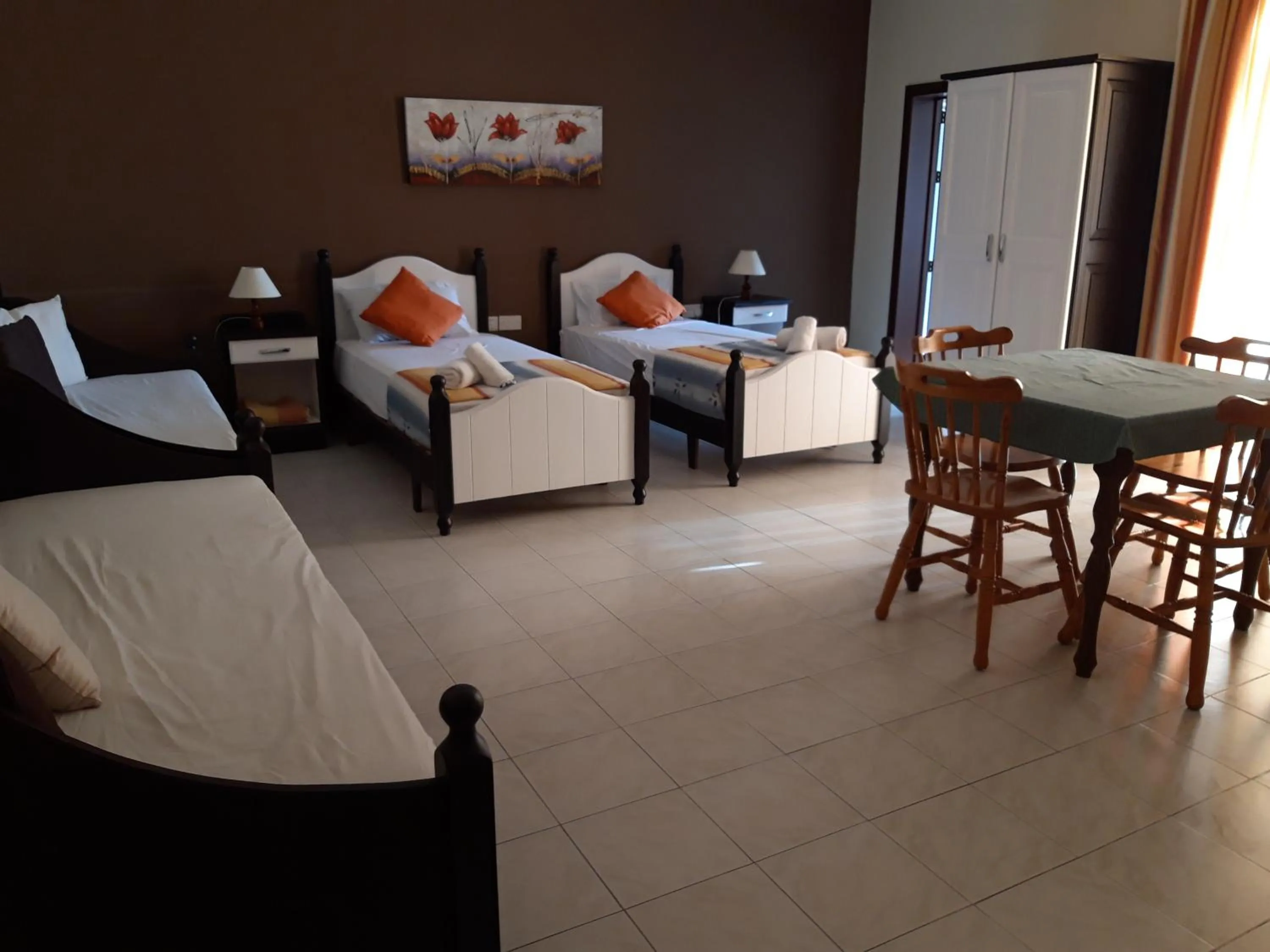 Bed in Mariblu Hotel