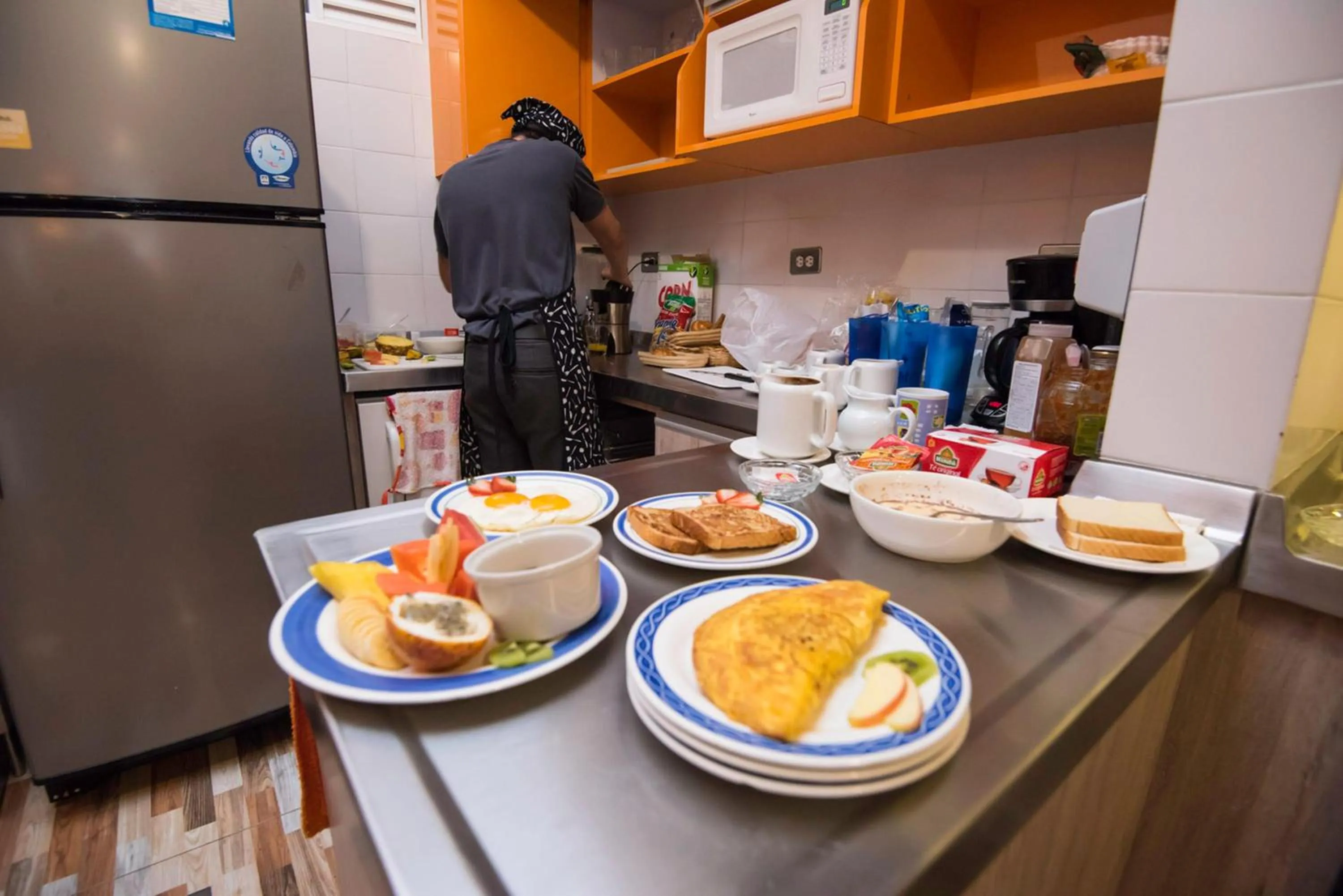 Food close-up in Hotel Francés La Maison