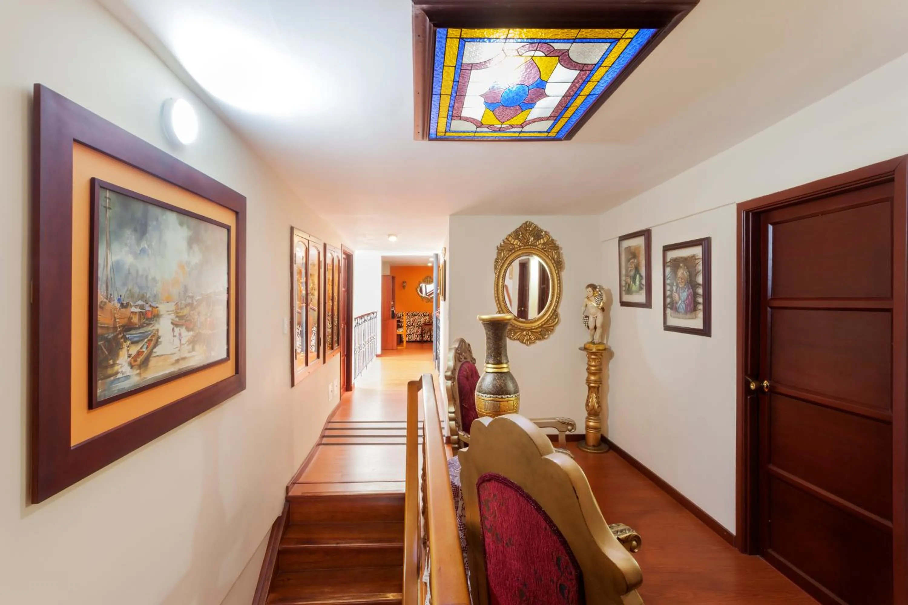 Patio in Hotel Francés La Maison