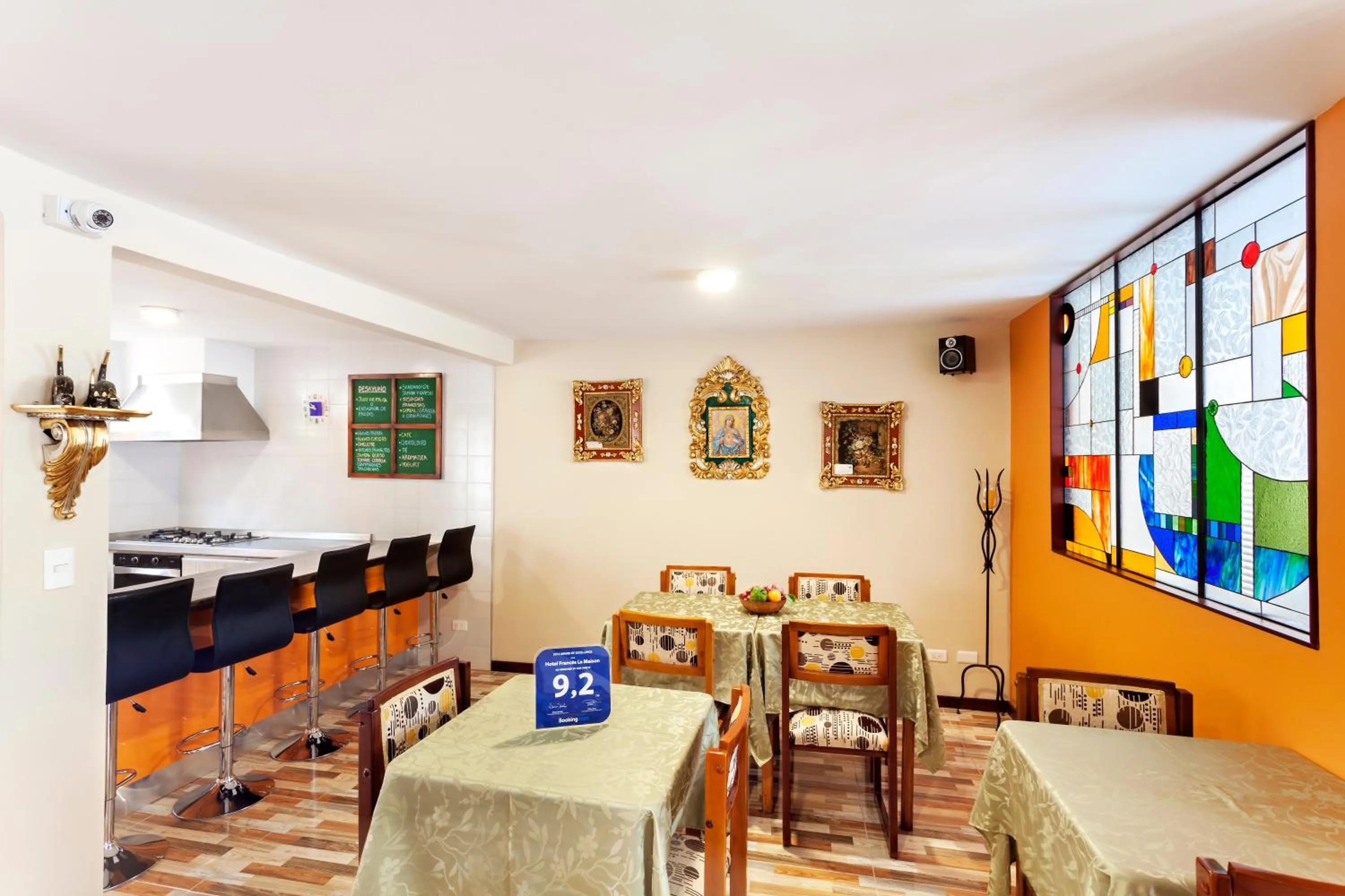 Food close-up in Hotel Francés La Maison