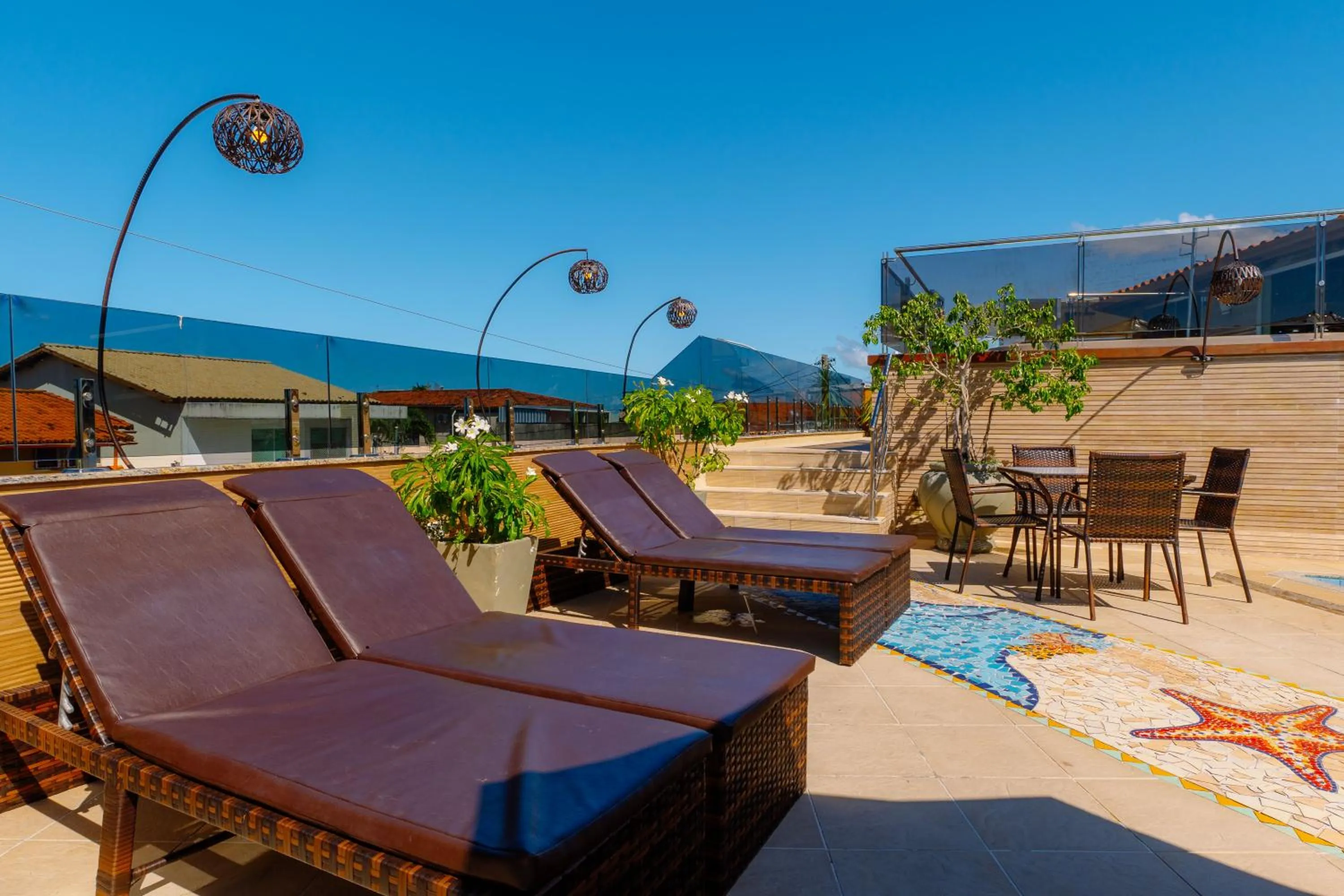 Swimming pool in Rede Andrade Terra Brasil