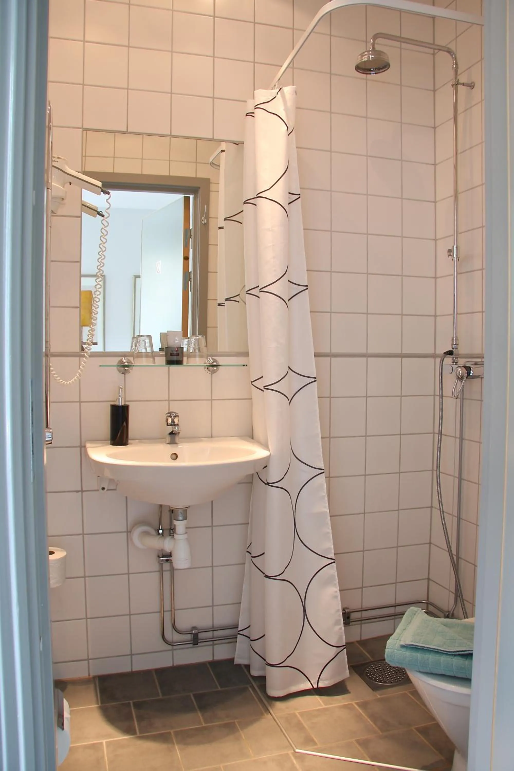 Bathroom in Hotell Oskar