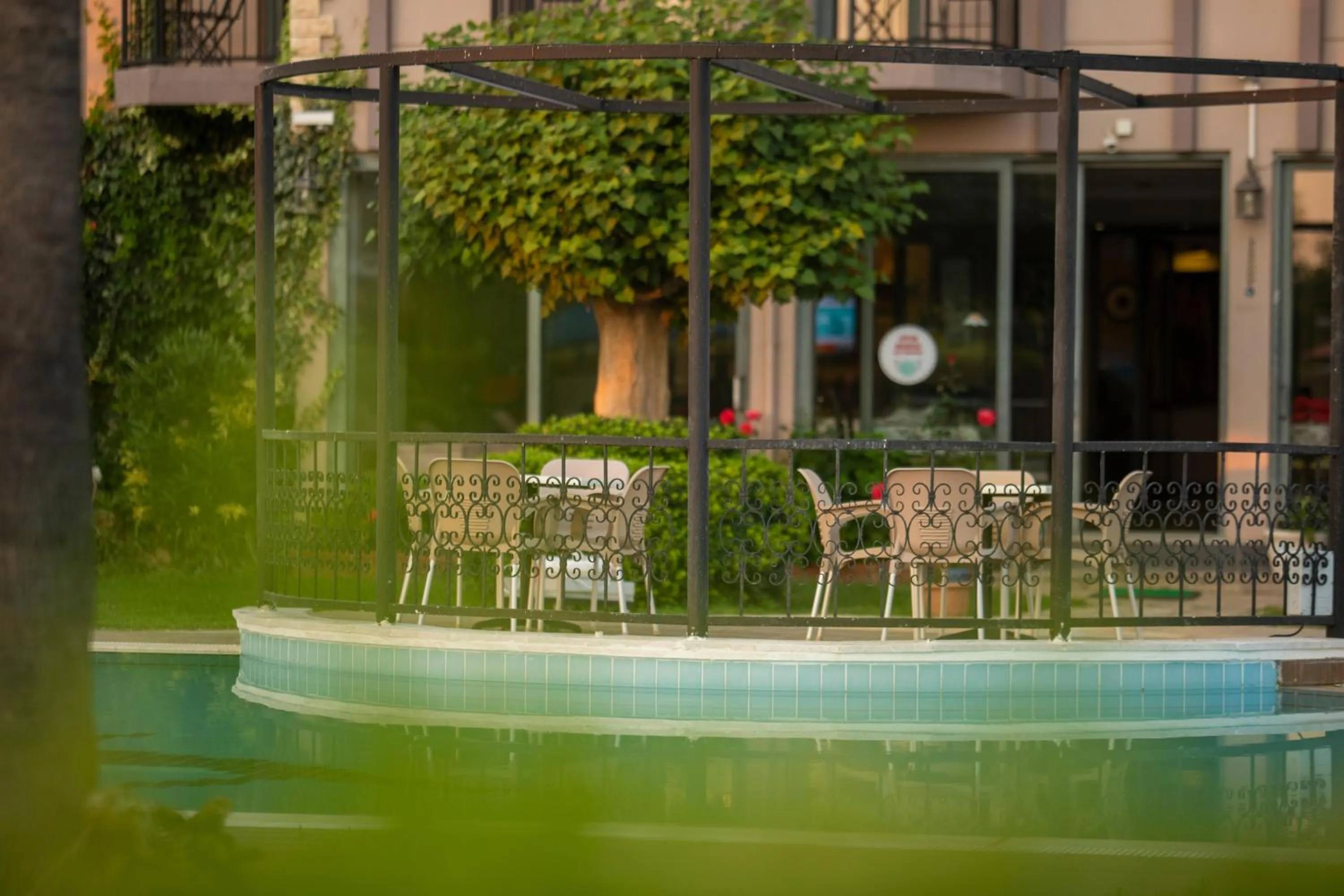 Property building in Golden Moon Hotel