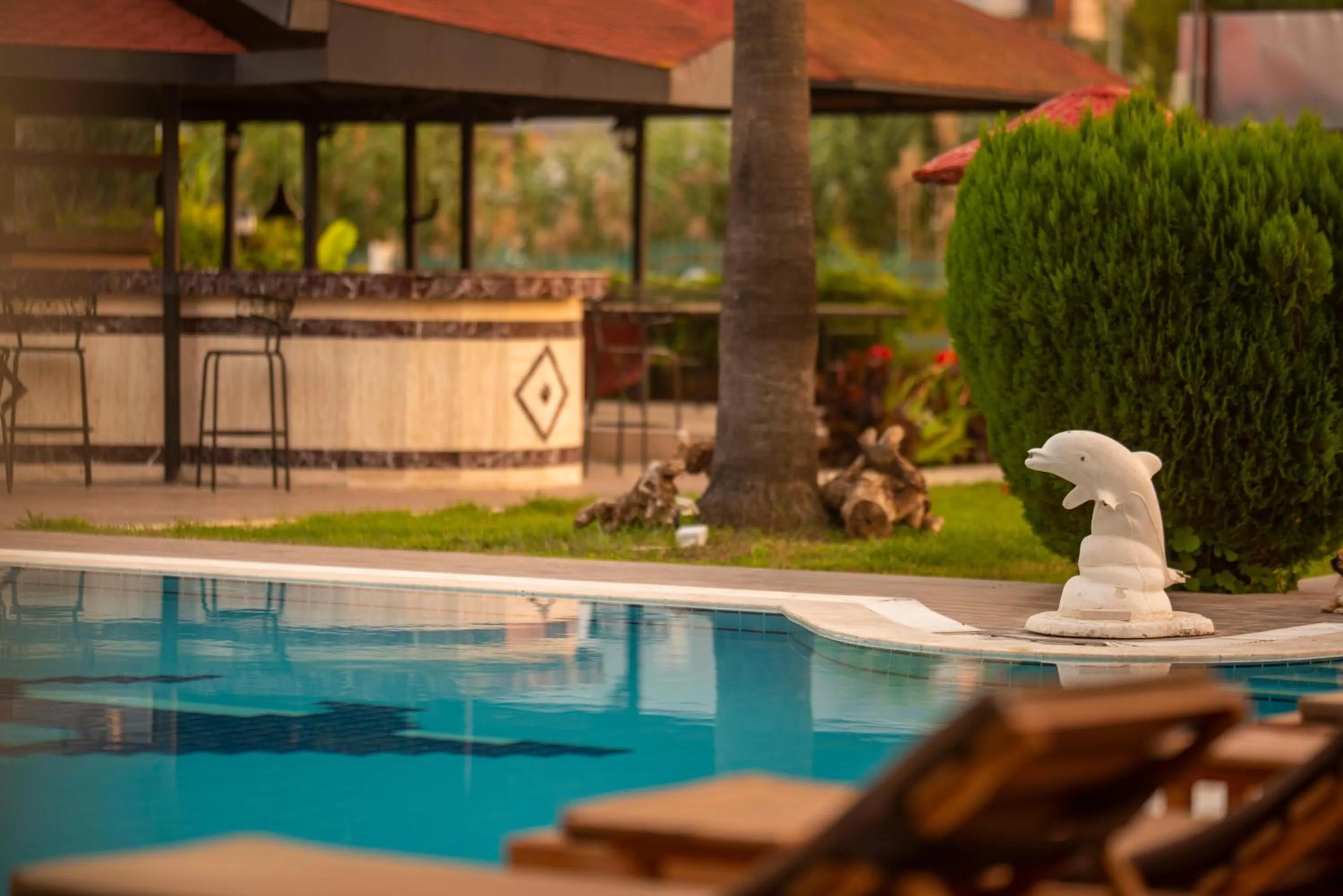 Swimming pool in Golden Moon Hotel