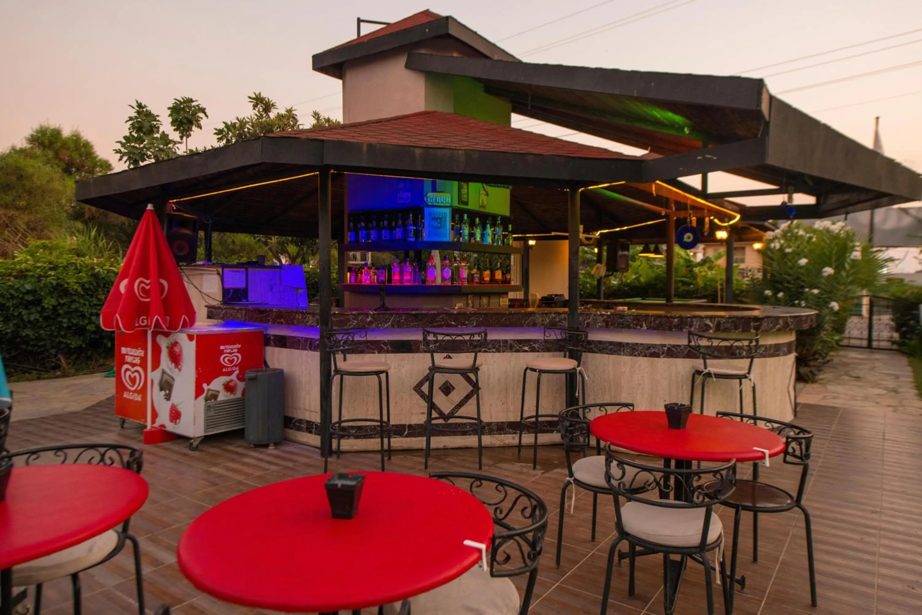 Lounge or bar in Golden Moon Hotel