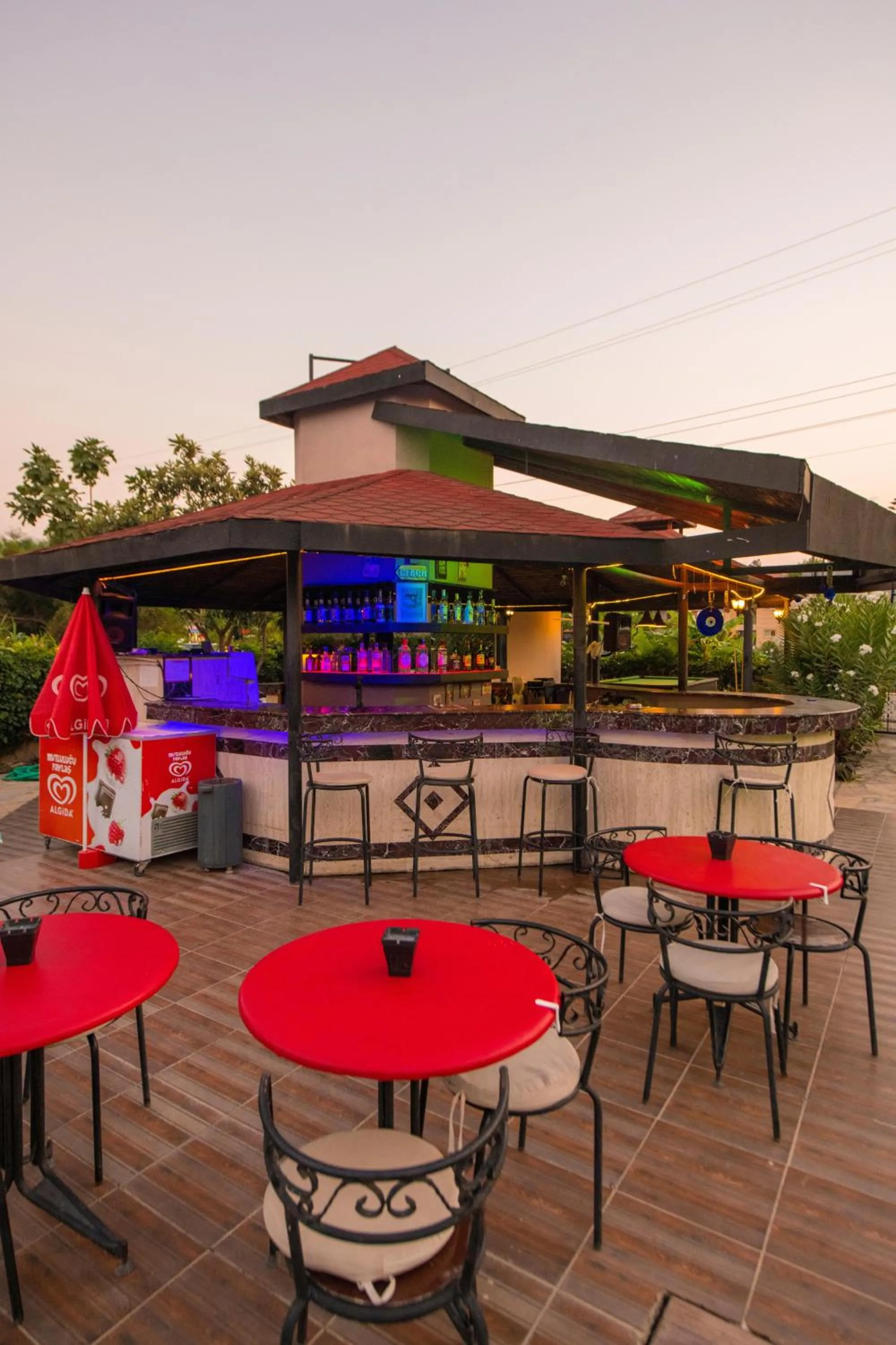 Lounge or bar in Golden Moon Hotel