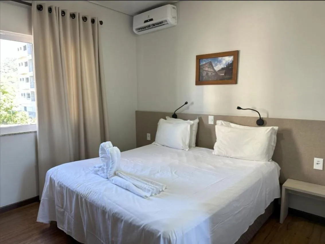 Bed in Pousada Casarão Schmidt