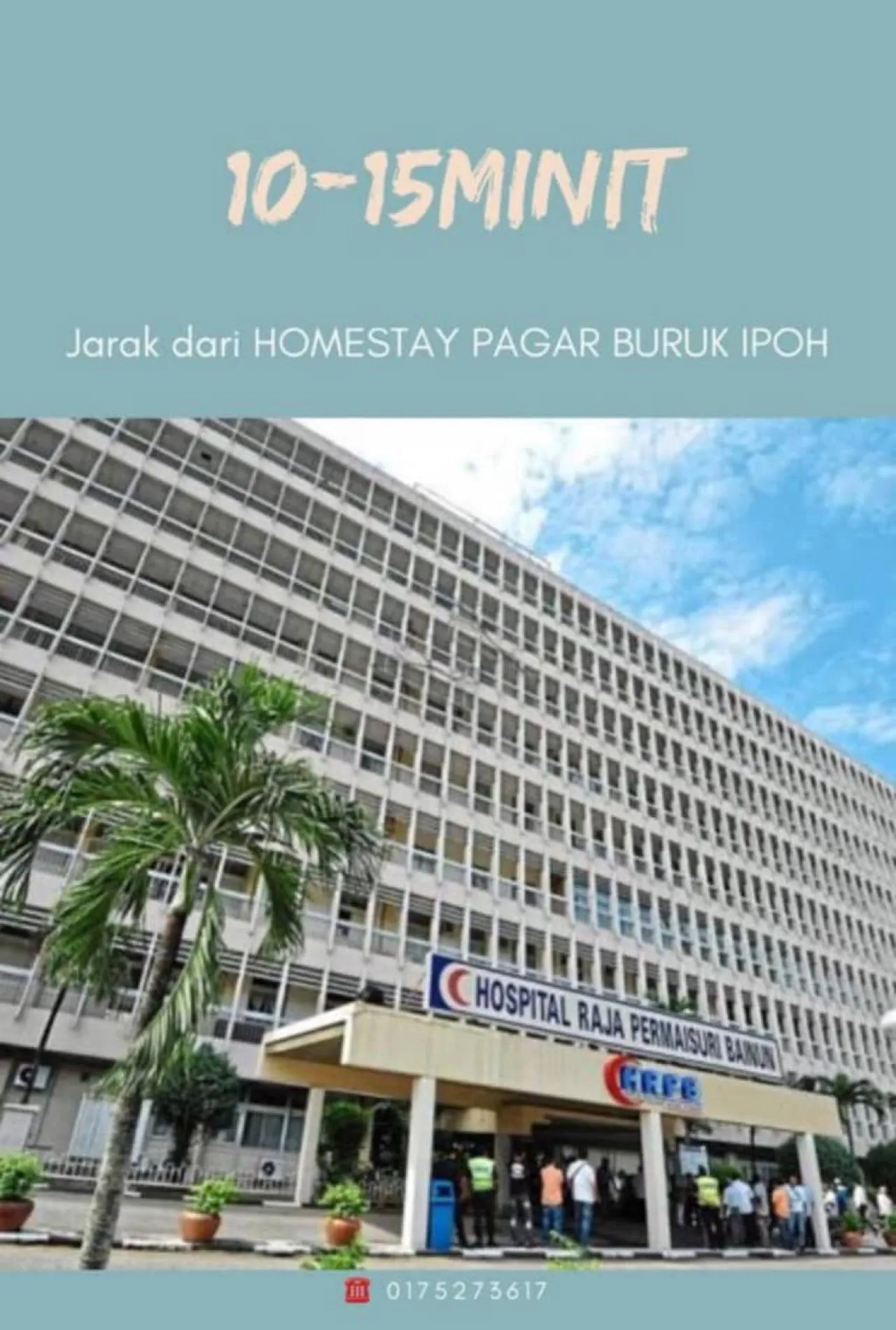 Area and facilities in Homestay Pagar Buruk Ipoh
