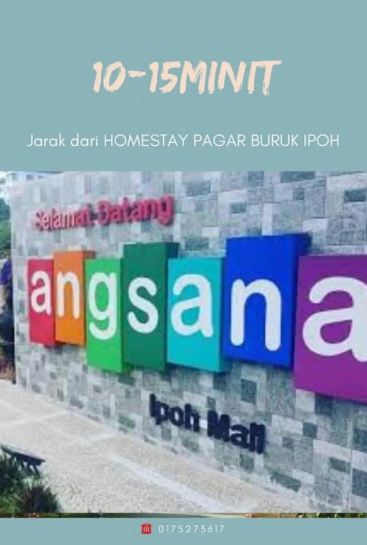 Shopping Area in Homestay Pagar Buruk Ipoh