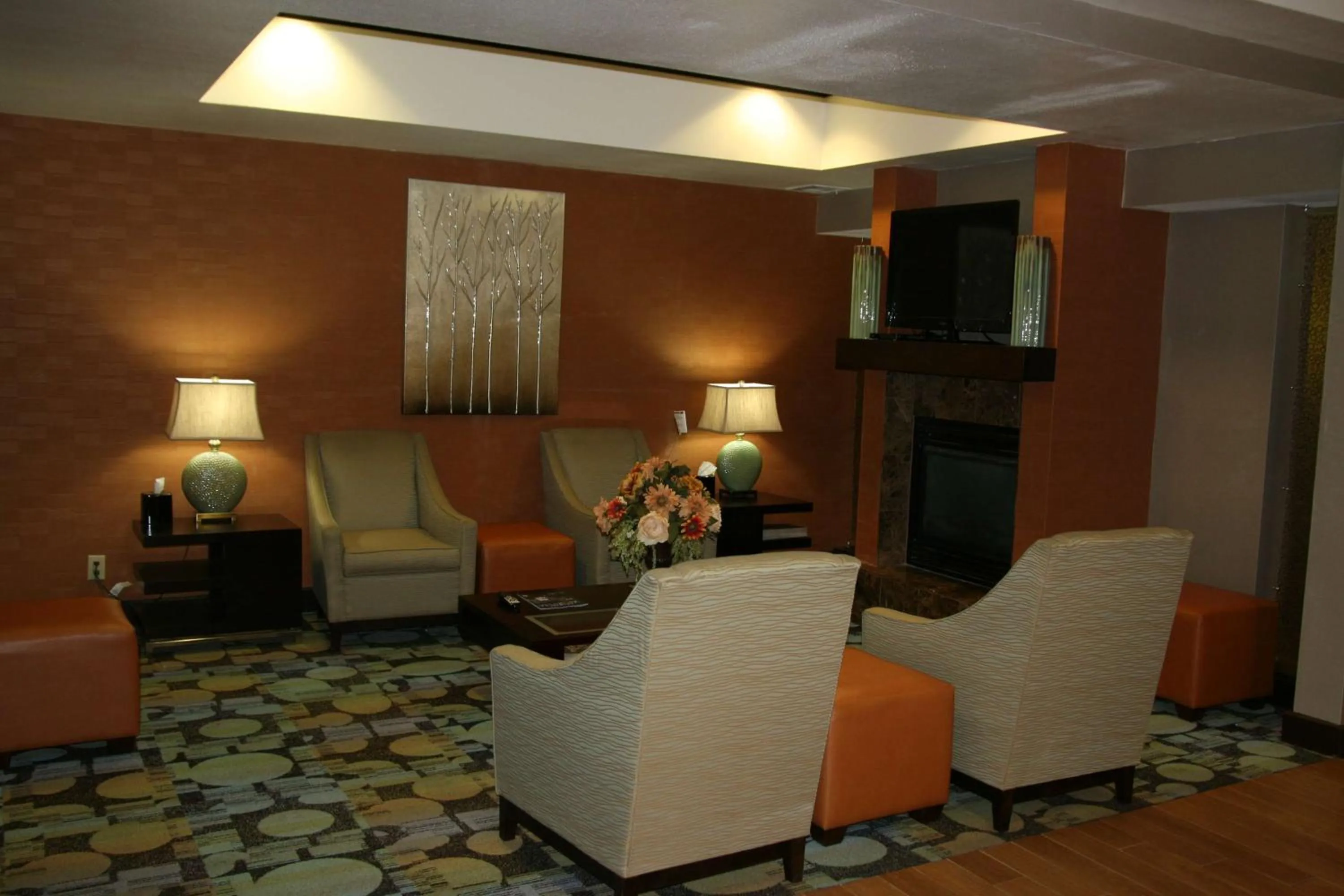 Lobby or reception in Hampton Inn Tulsa Sand Springs