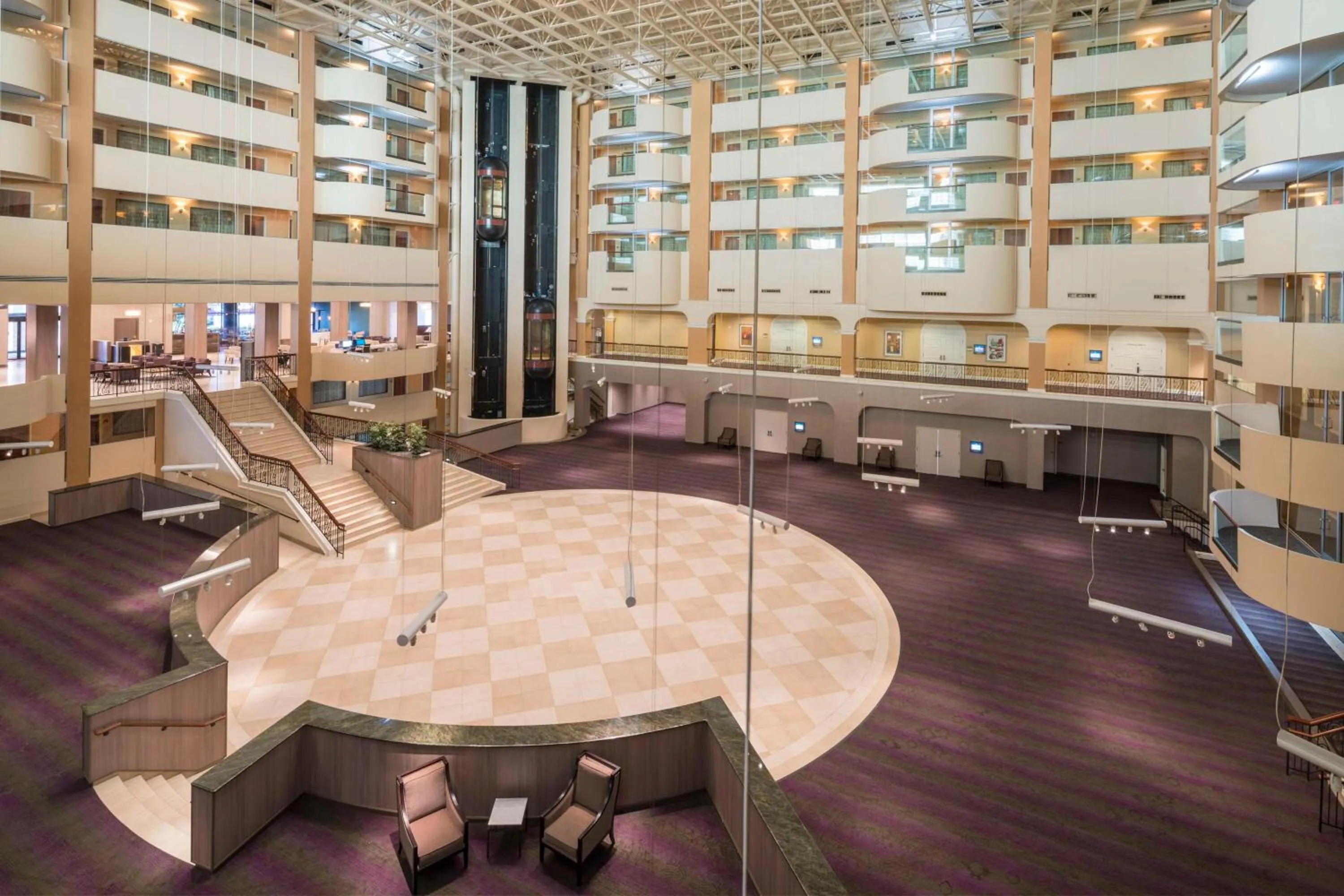 Lobby or reception in Hilton Washington DC/Rockville Hotel & Executive Meeting Center