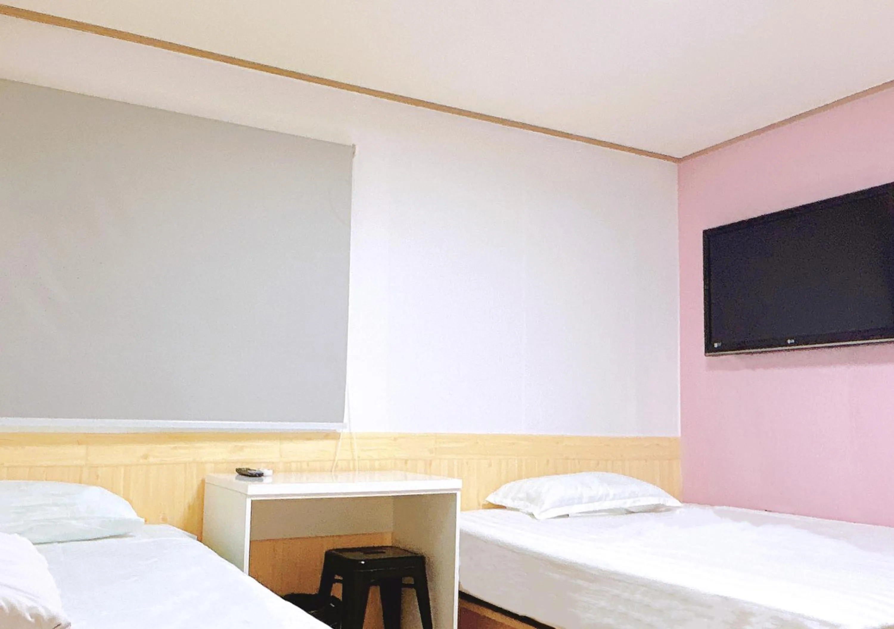 Bed in Sarang Guesthouse Dongdaemun