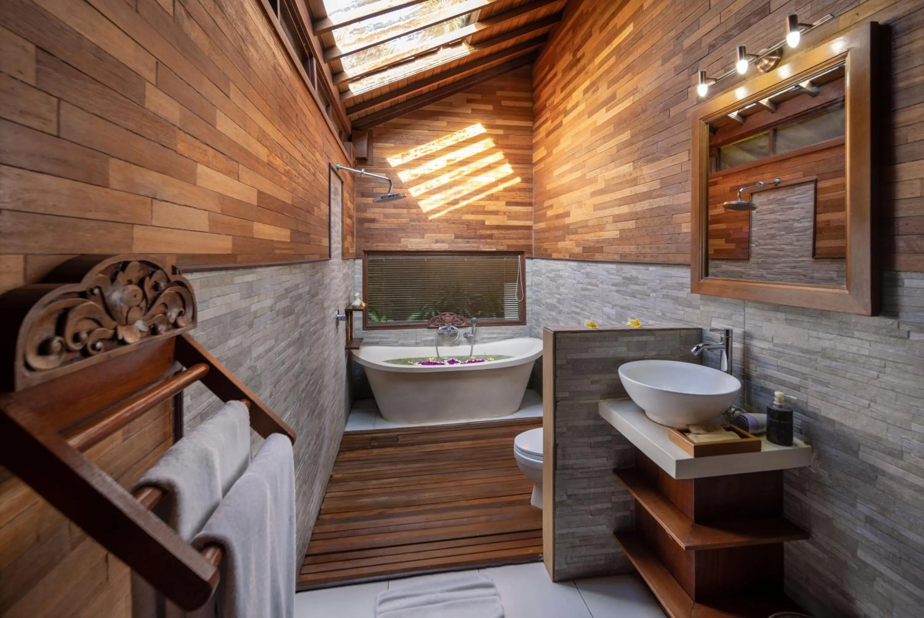 Bathroom in Candy Villa by GenuineHost