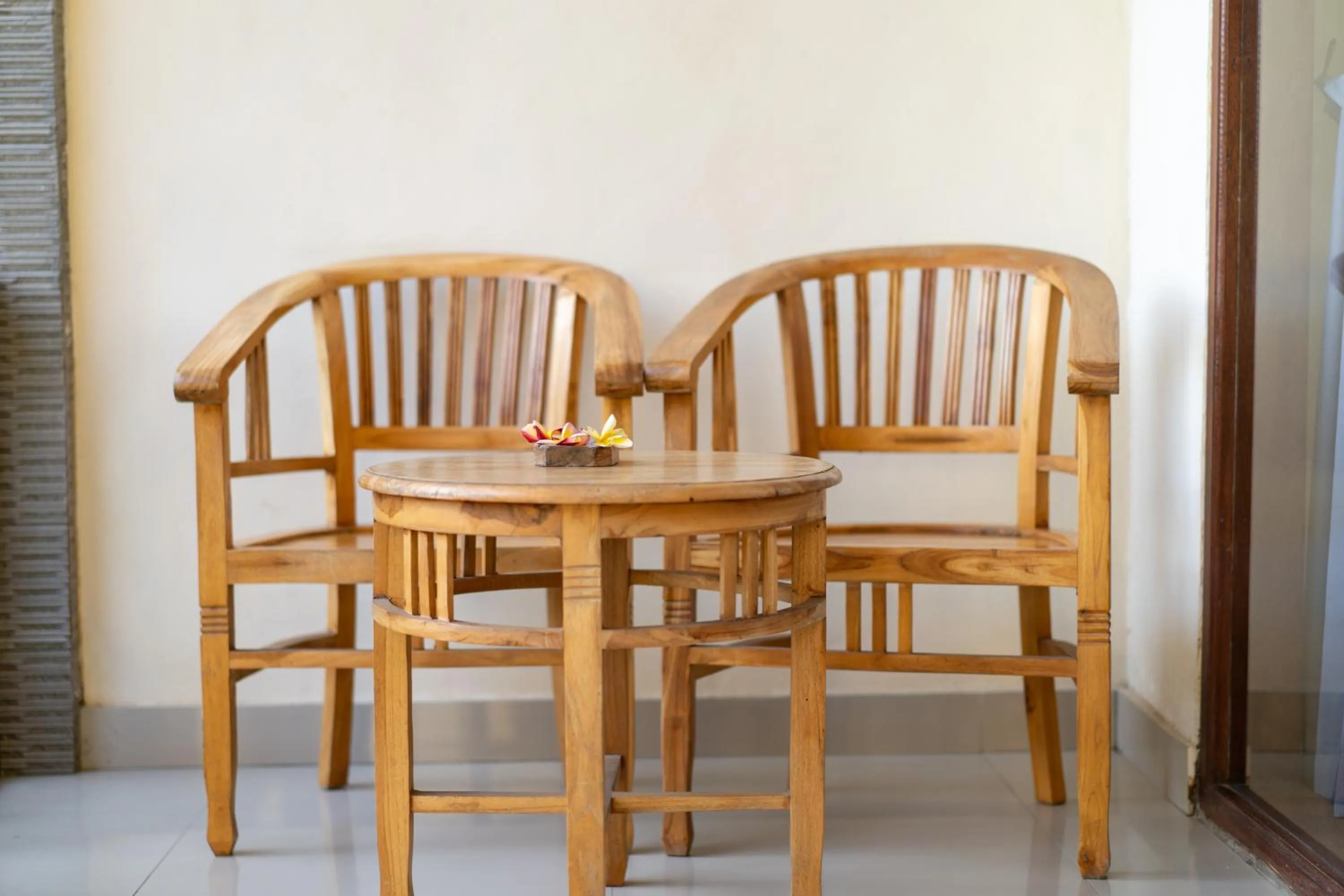 Seating area in Pemuntalan Guesthouse