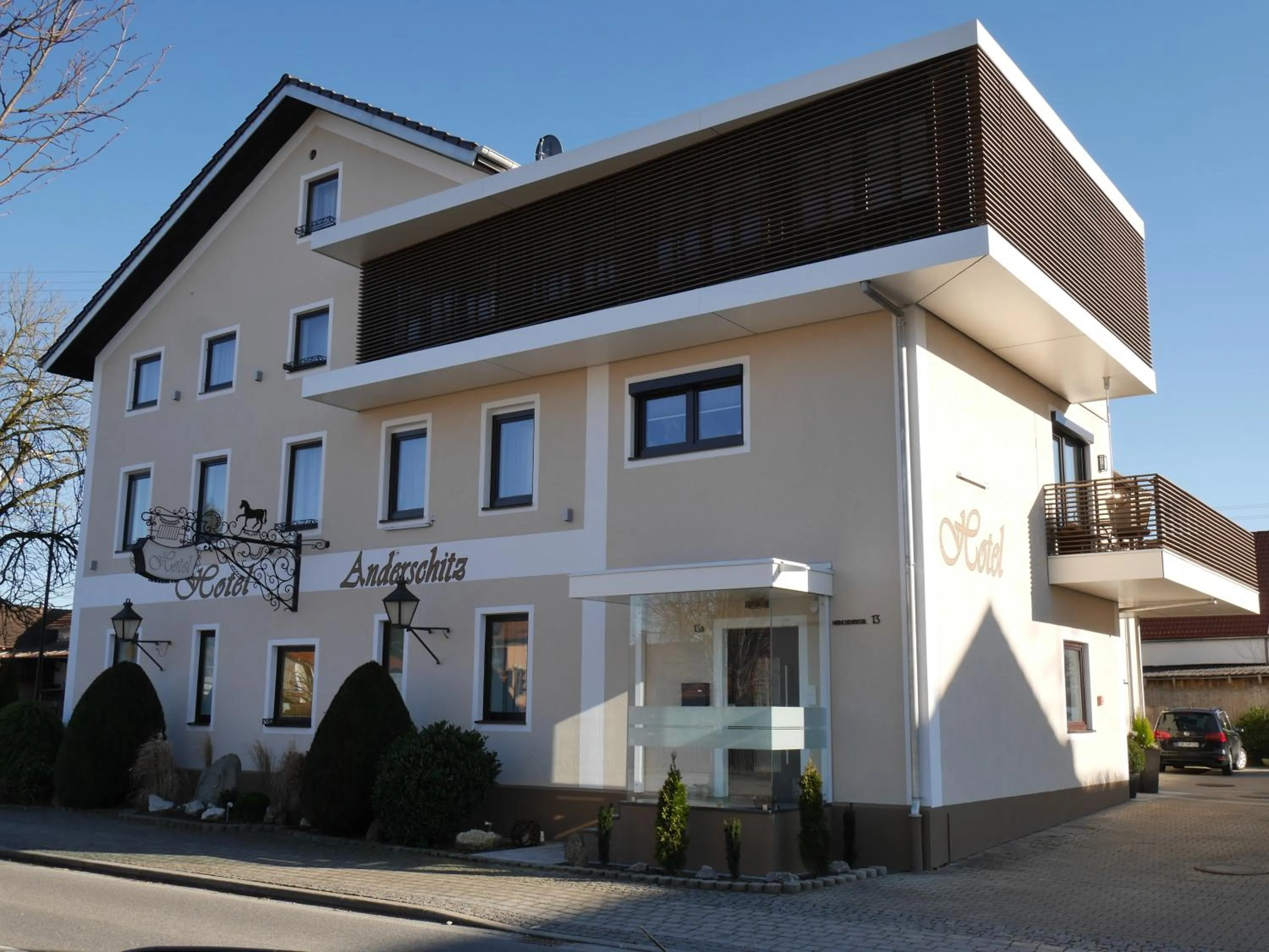 Property building in Anderschitz Landhotel