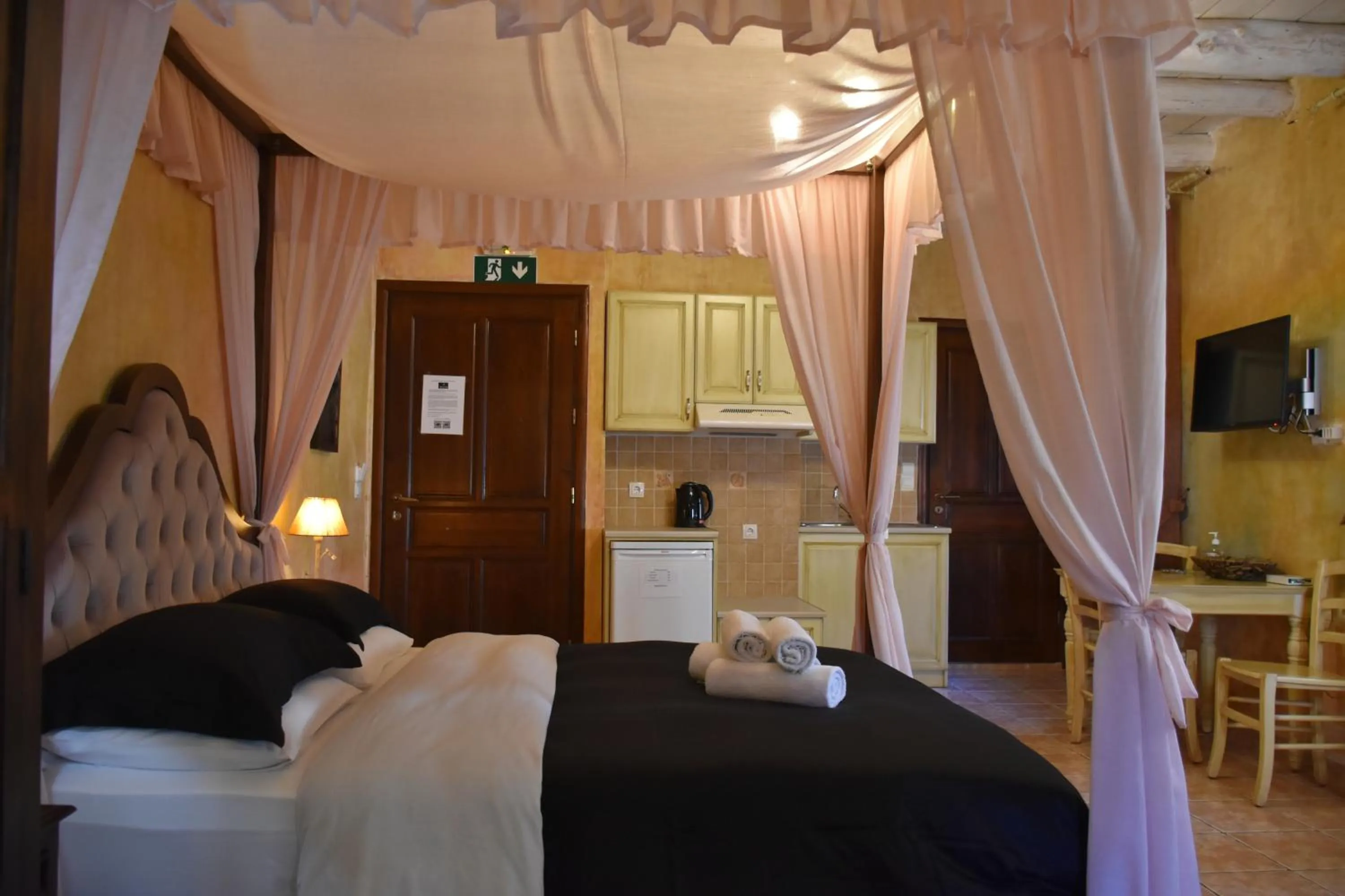 Bed in Odos Oneiron Boutique Hotel