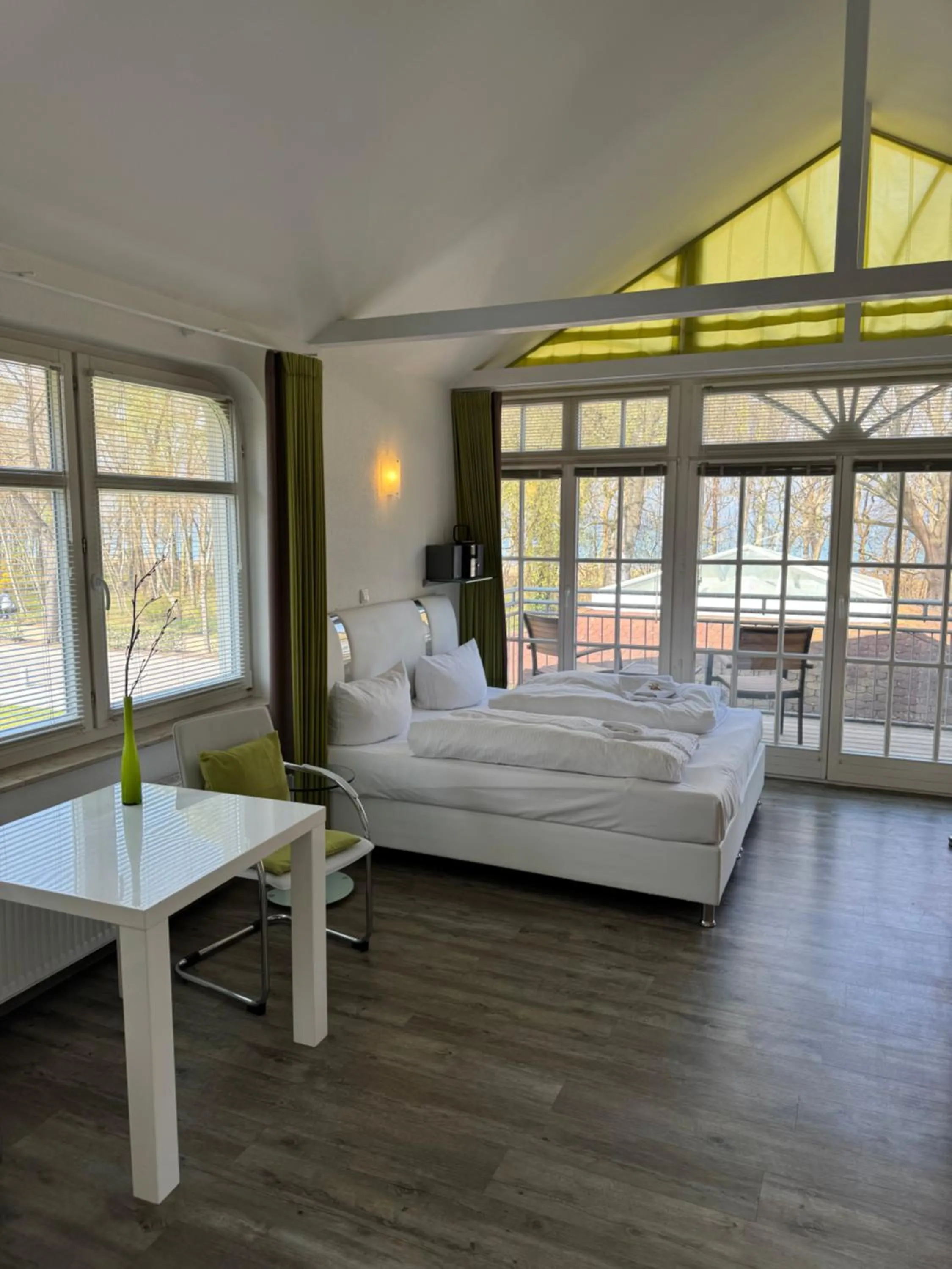 Bed in Strandresidenz Villa Verdi