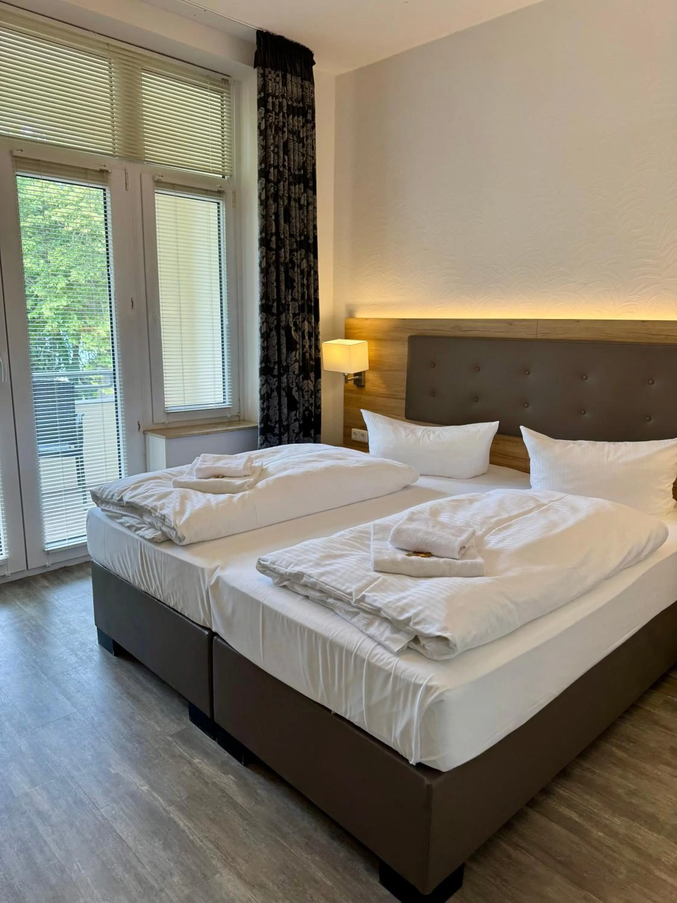 Bed in Strandresidenz Villa Verdi