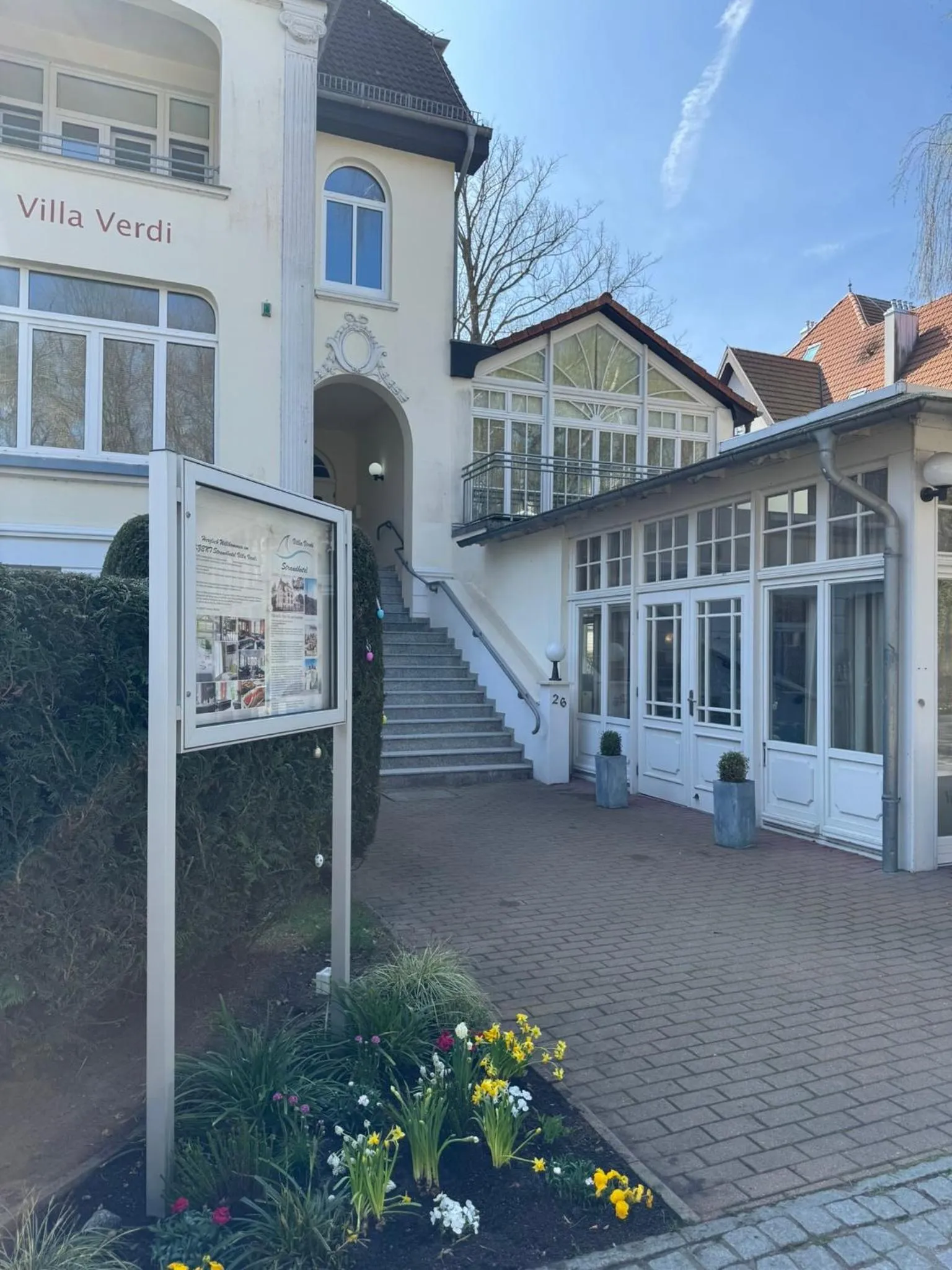 Property building in Strandresidenz Villa Verdi