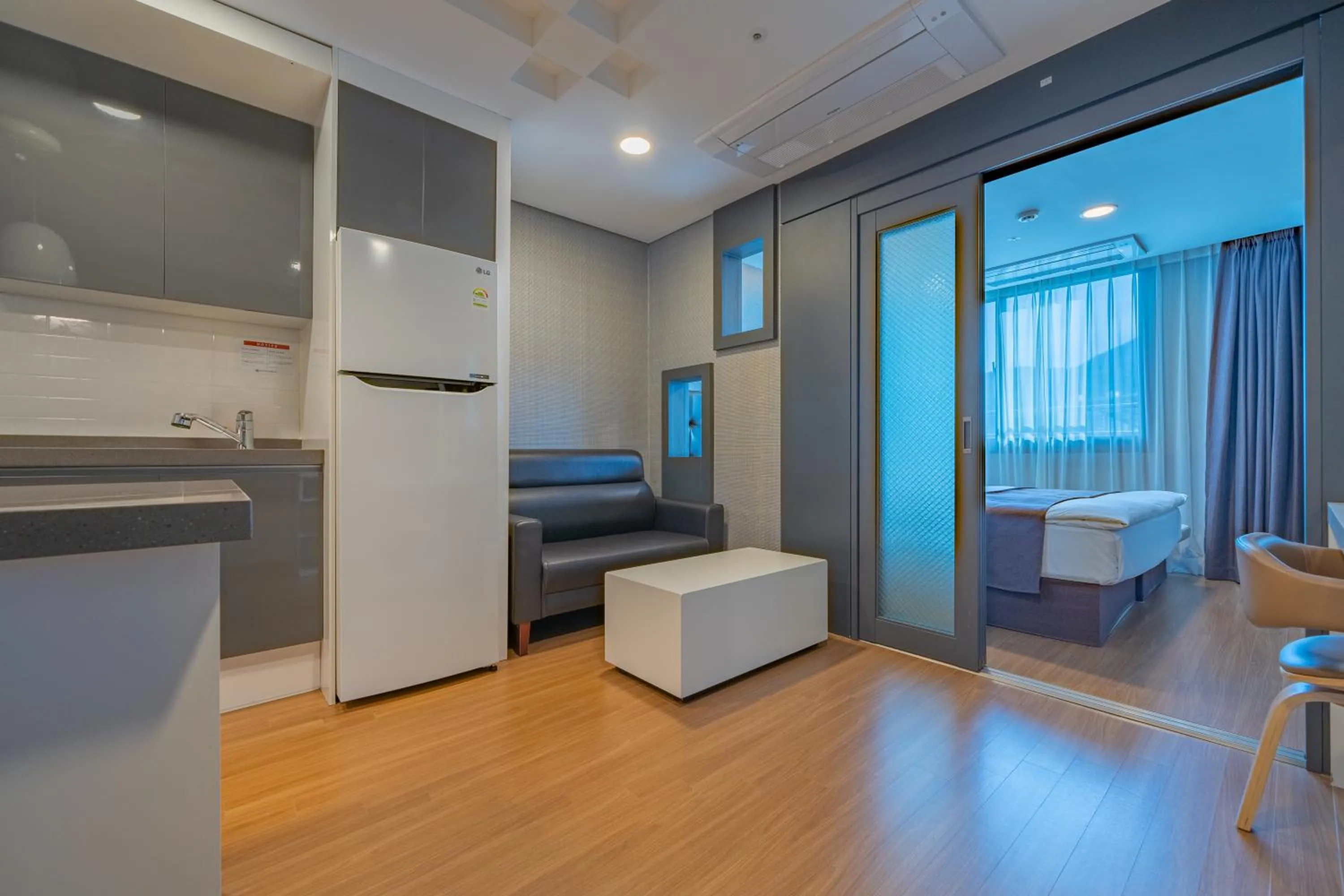 Kitchen or kitchenette in Hotel Stayon