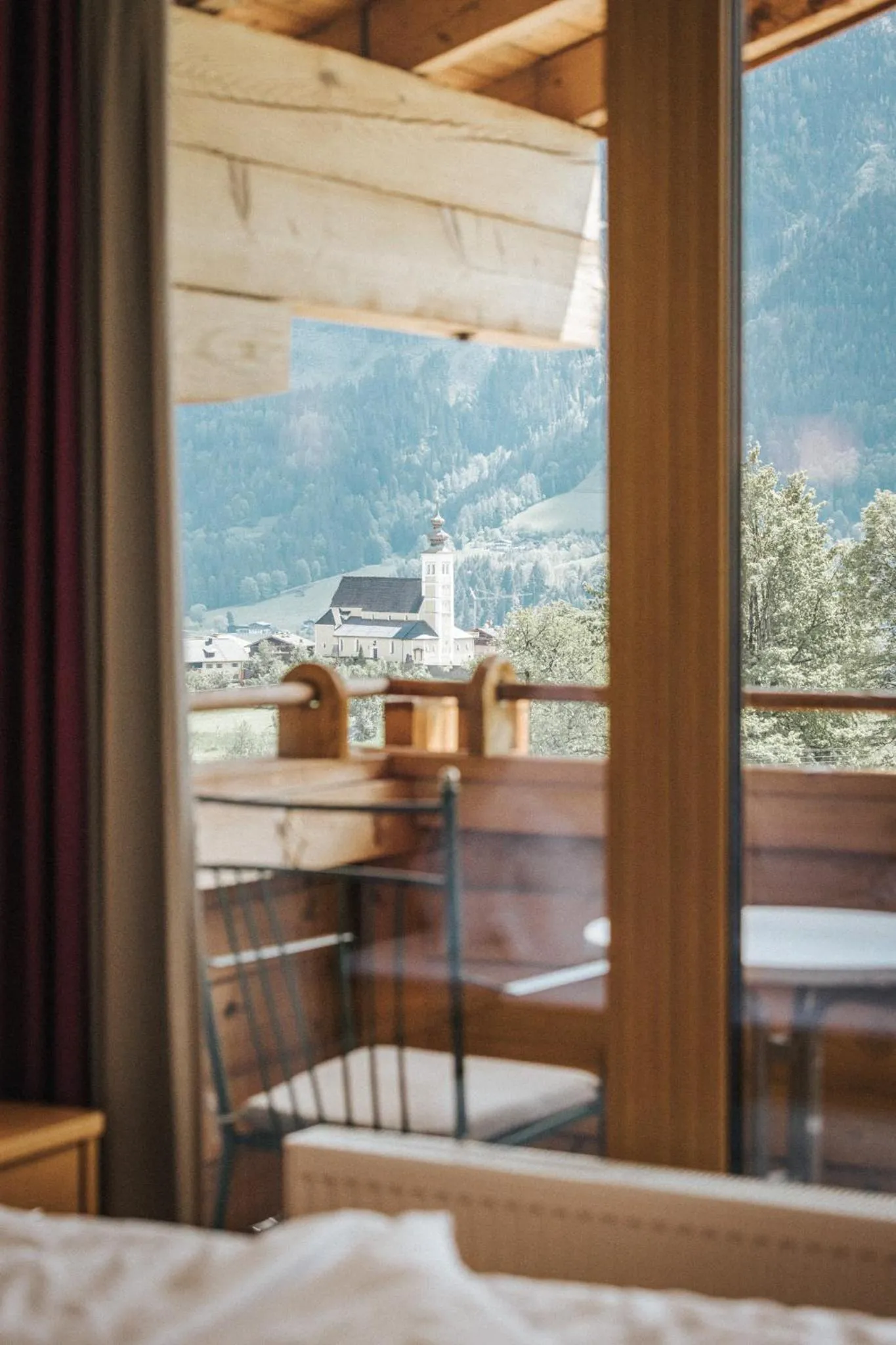 Mountain view in Hotel Silberfux