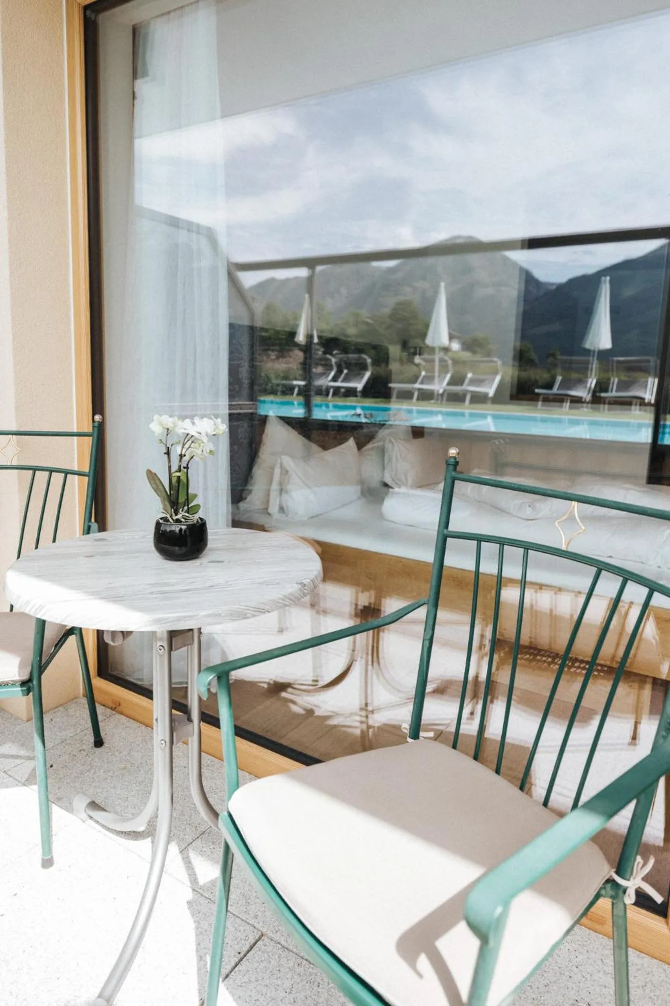 Balcony/Terrace in Hotel Silberfux