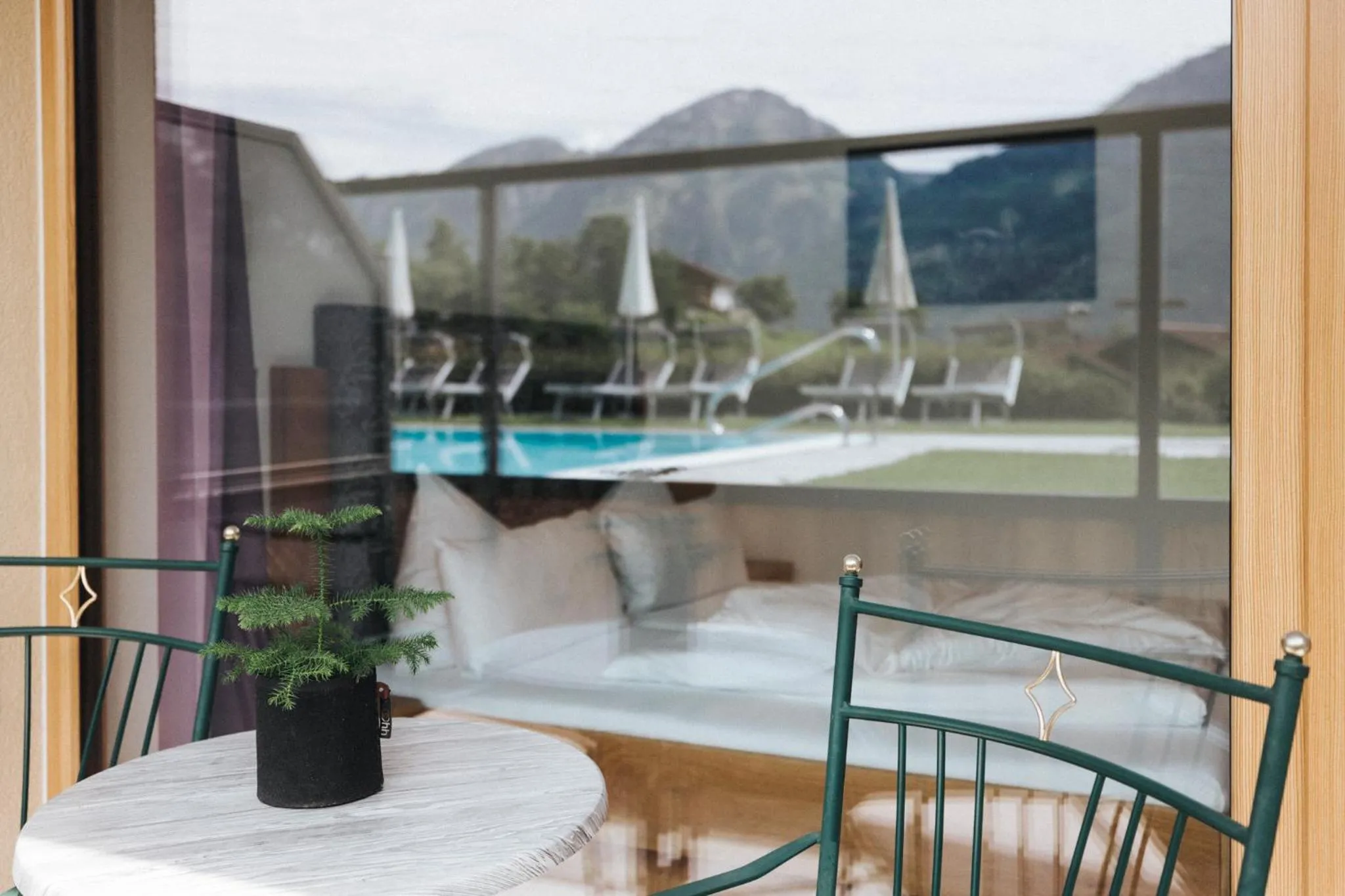 Balcony/Terrace in Hotel Silberfux