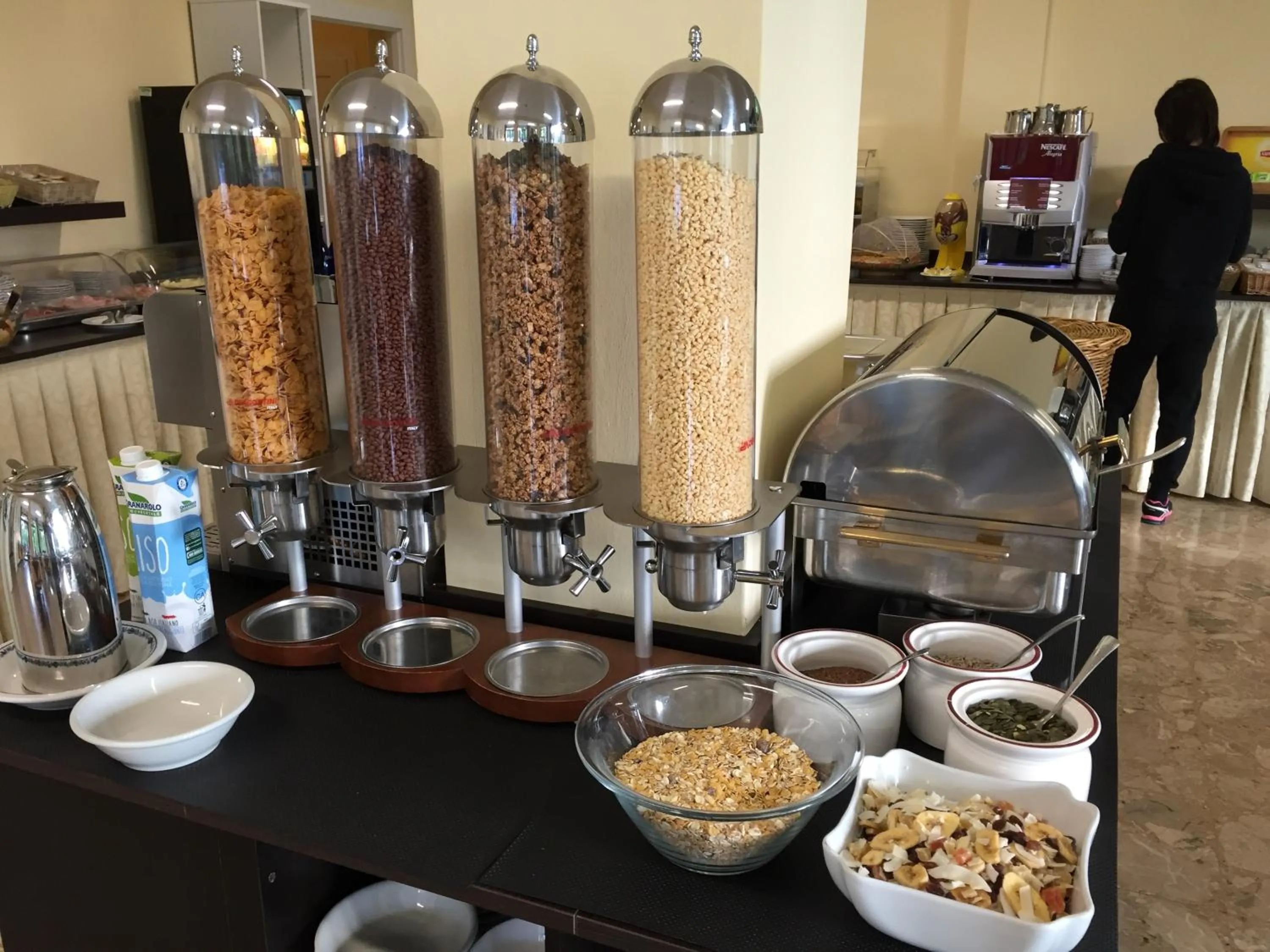 Buffet breakfast in Hotel Beau Soleil