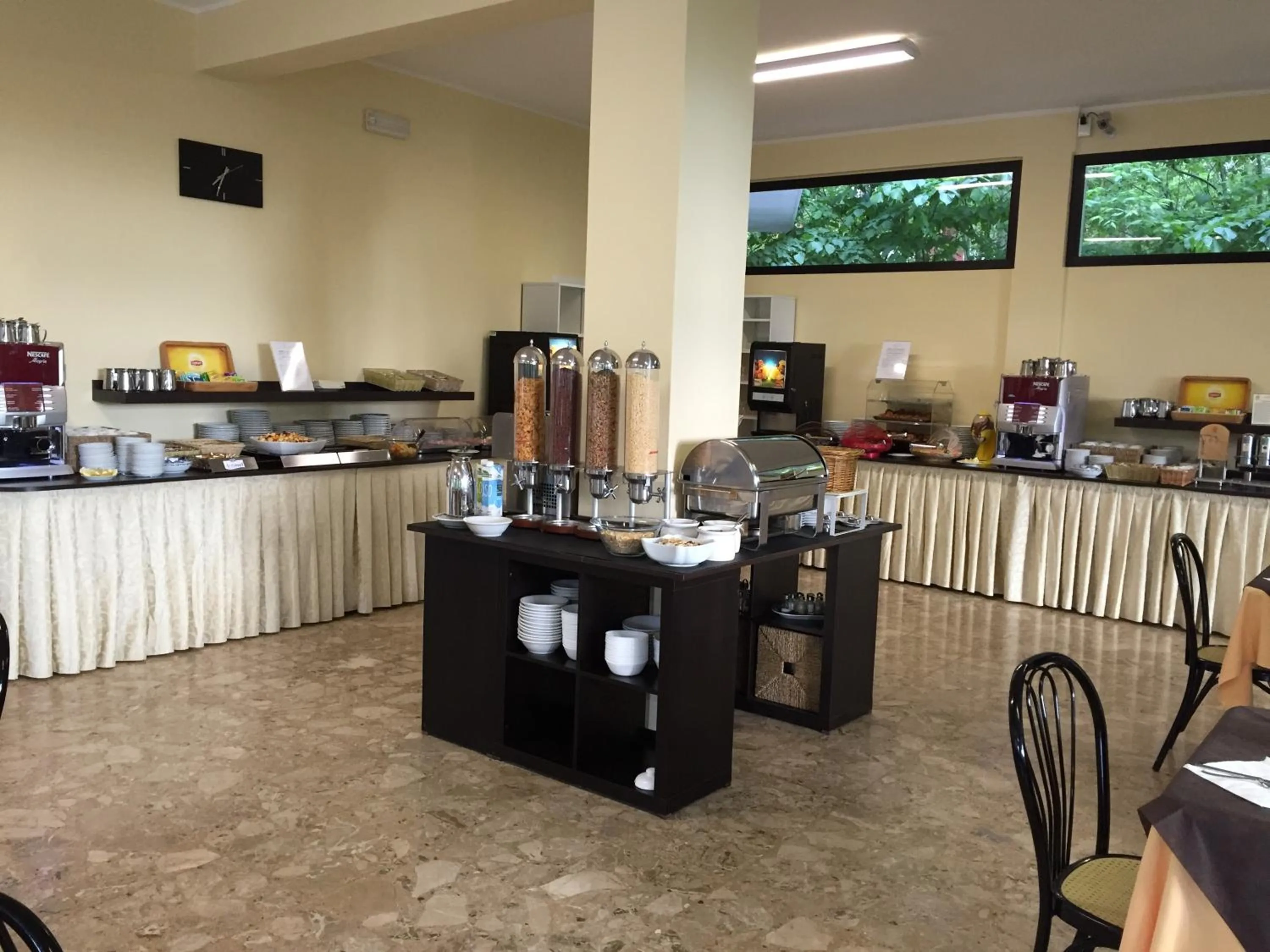 Buffet breakfast in Hotel Beau Soleil