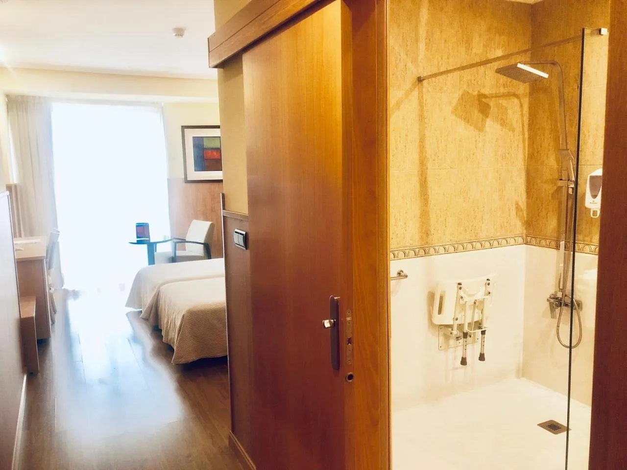 Bathroom in Hotel Villa de Benavente