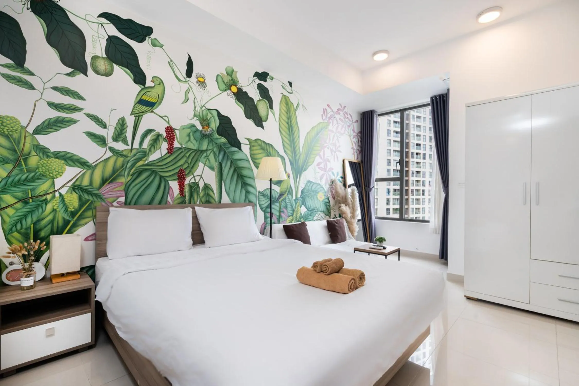 Bed in TeeUp Home - Infinity Pool Signature