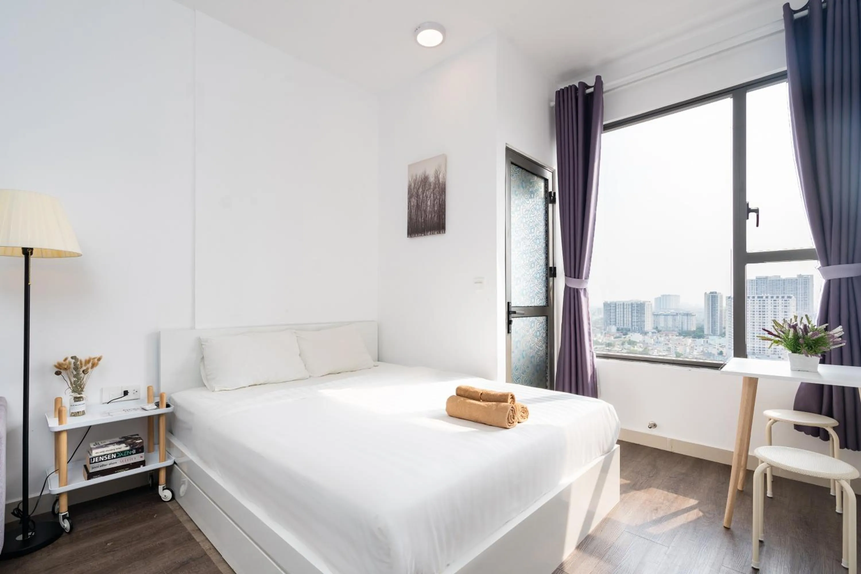 Bed in TeeUp Home - Infinity Pool Signature