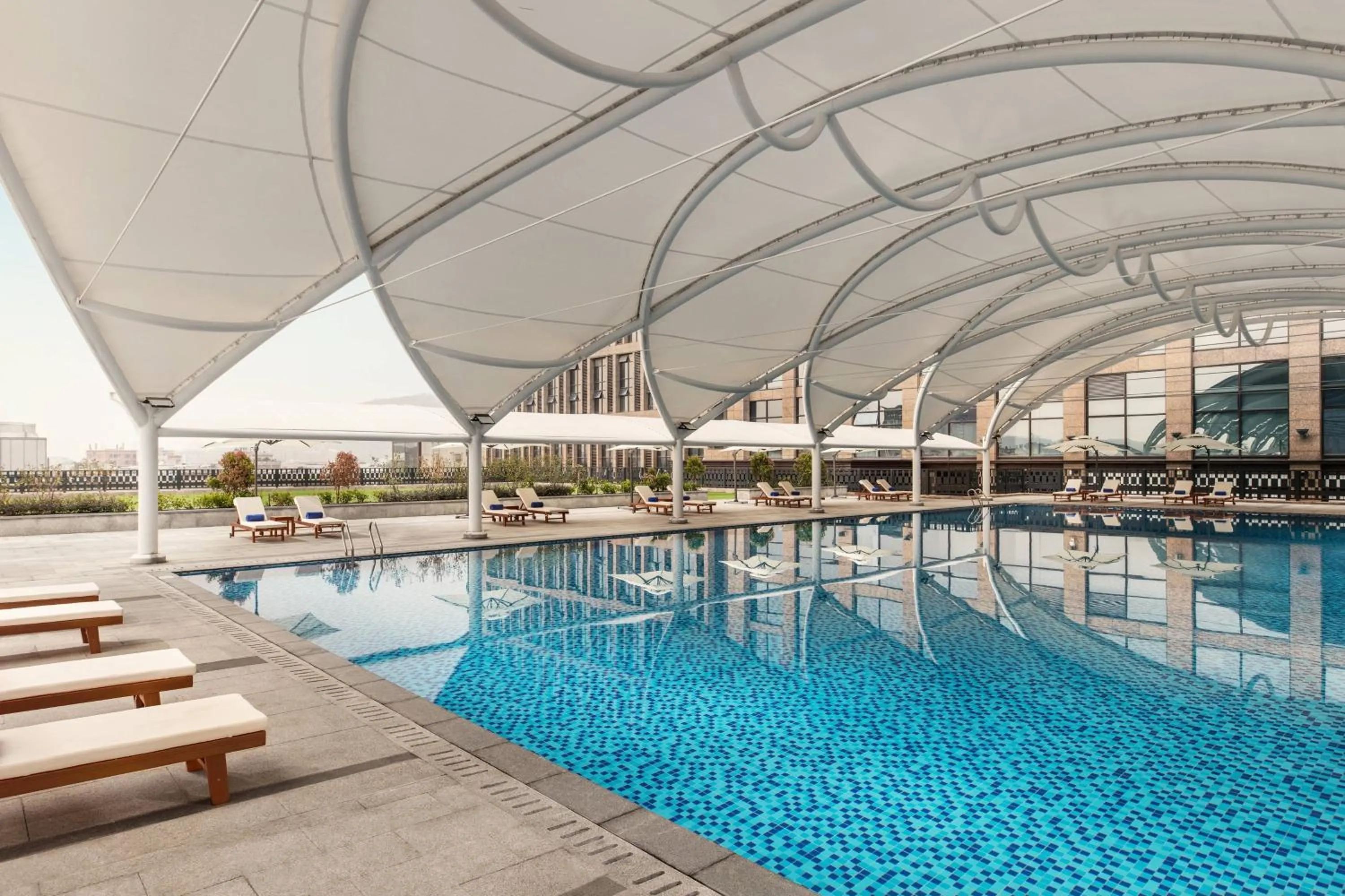 Fitness centre/facilities in Courtyard by Marriott Shunde Longjiang, Near Furniture Fair