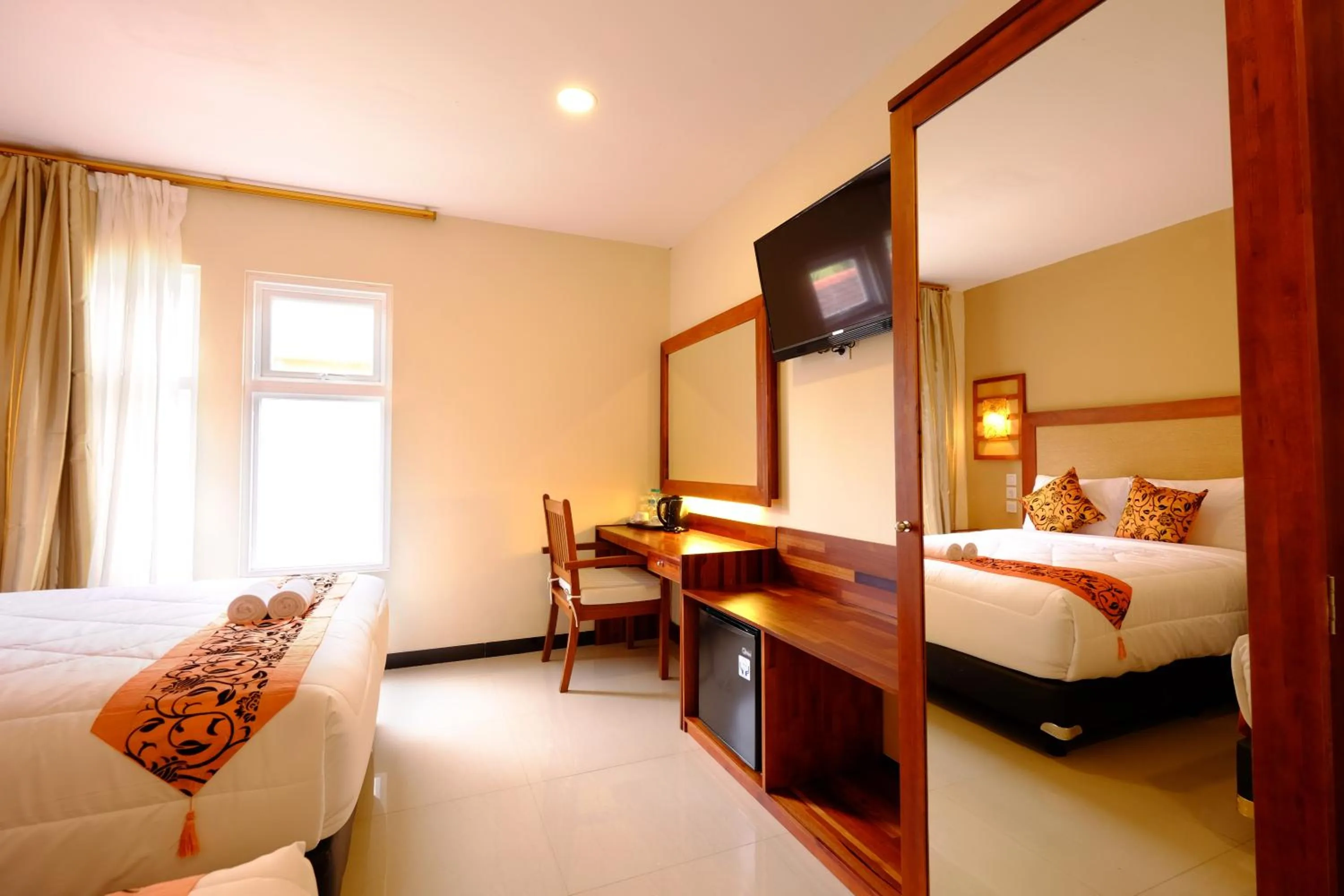 Bed in Sari Villa Ubud