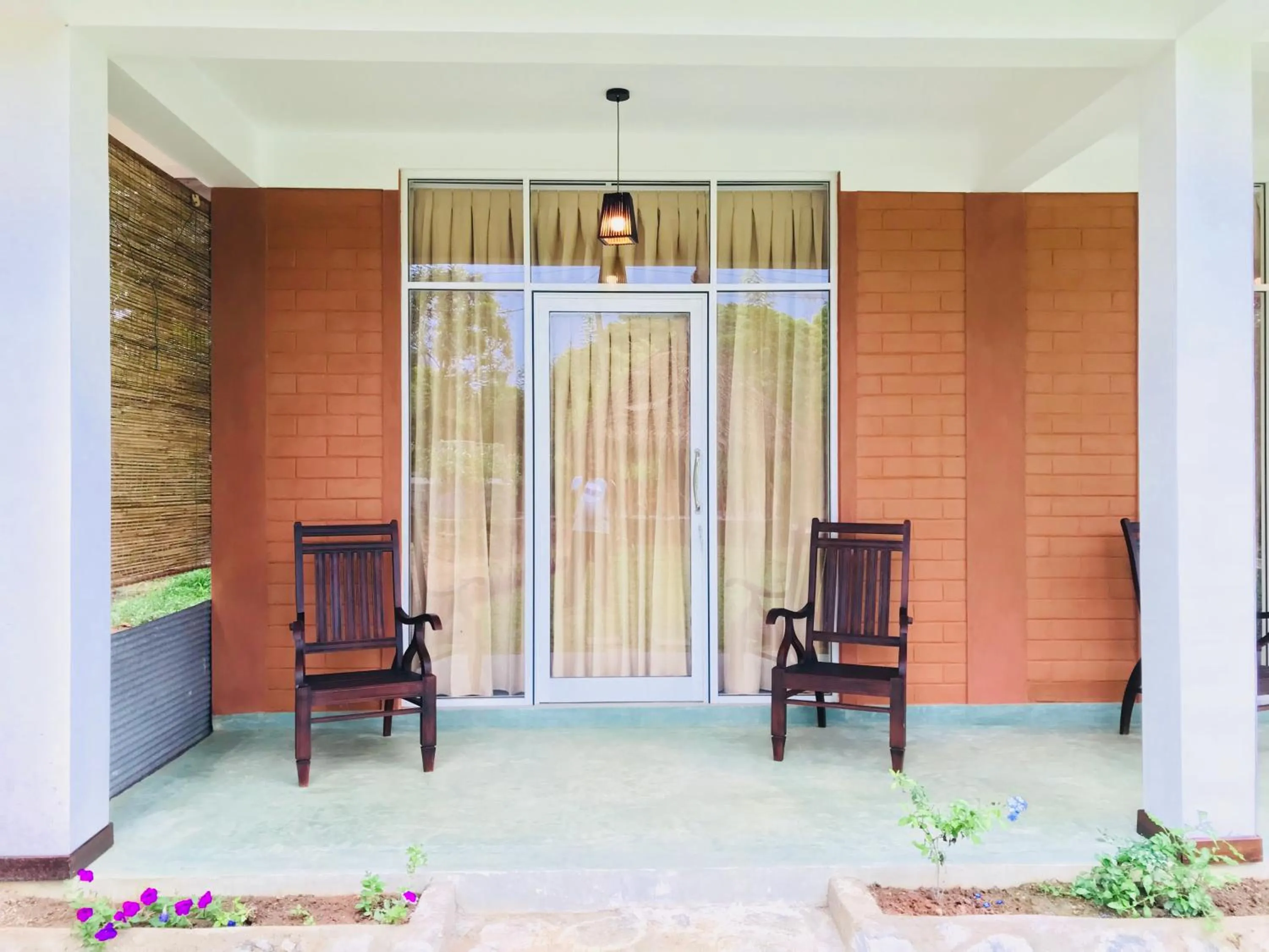 Seating area in Sigiriya Rock Hide