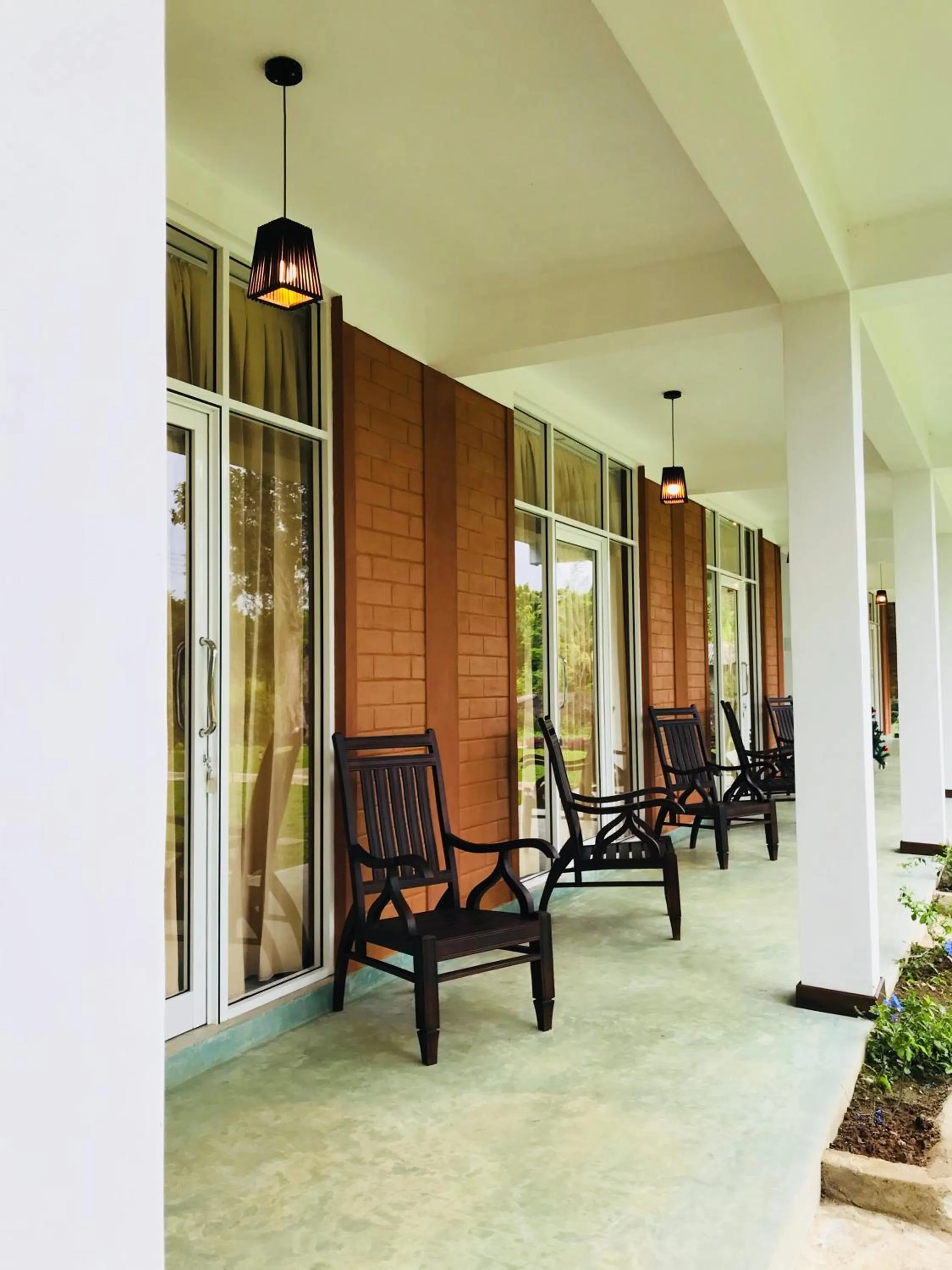 Facade/entrance in Sigiriya Rock Hide