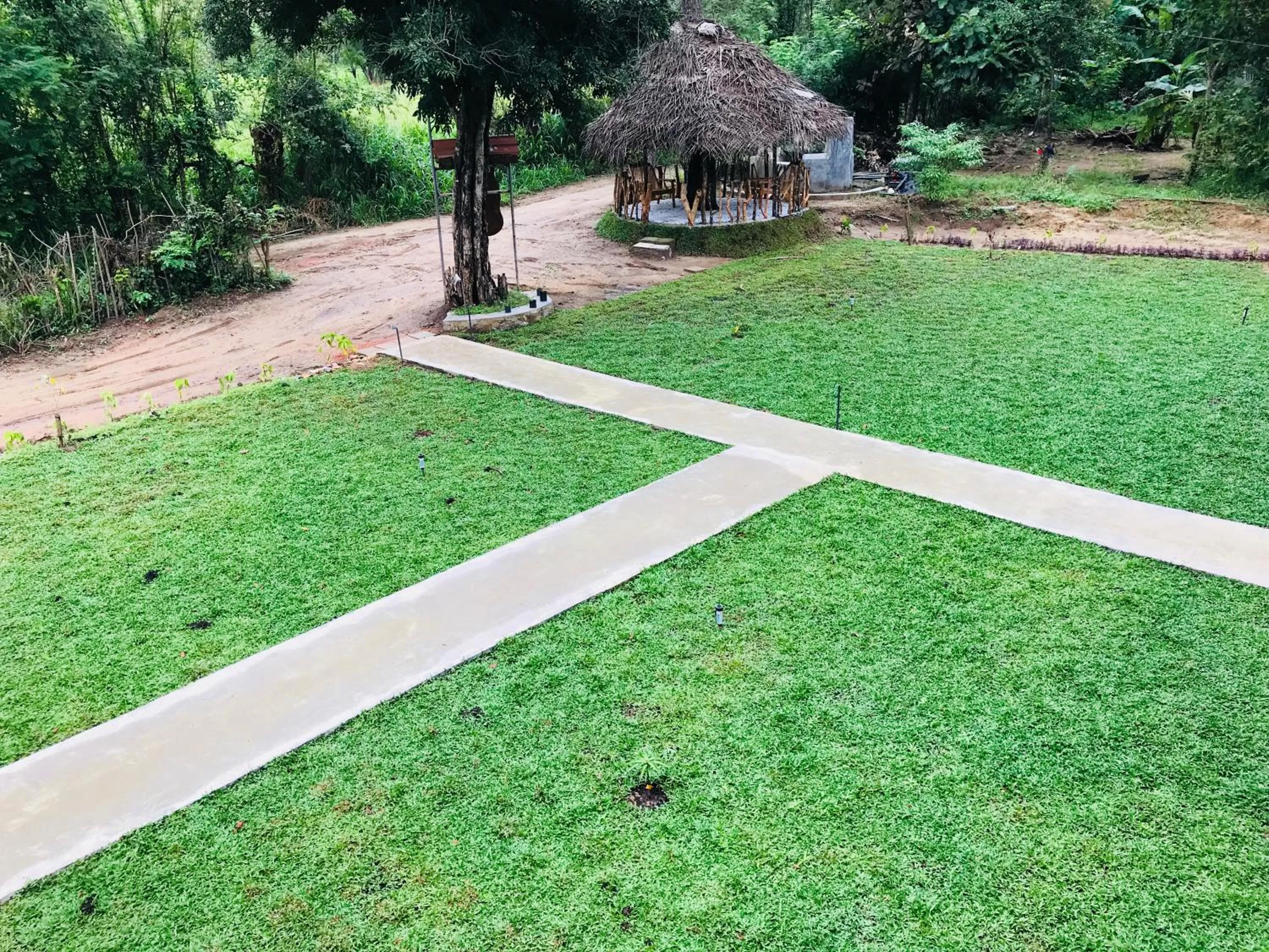 On site in Sigiriya Rock Hide