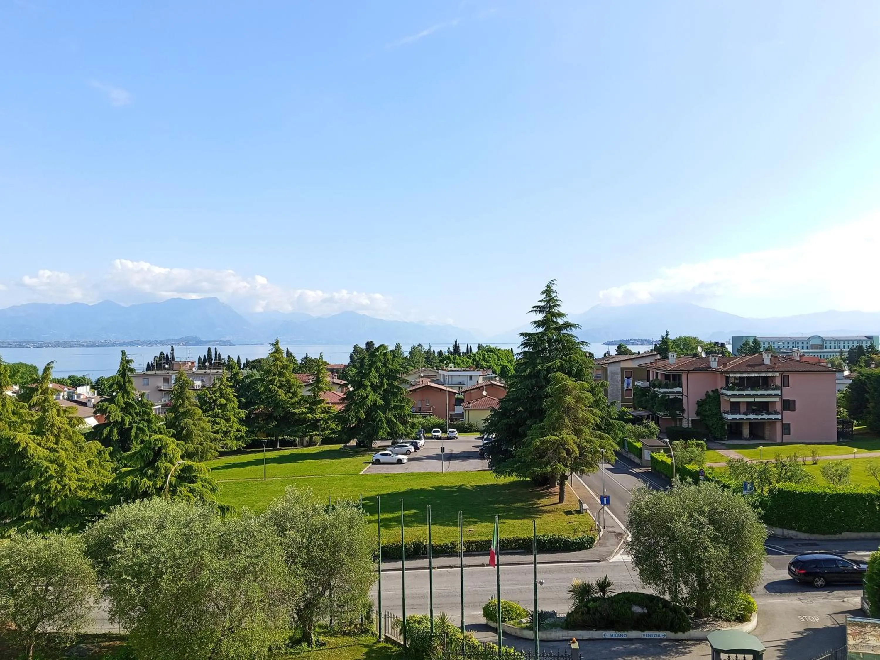 Lake view in Hotel Villa Maria