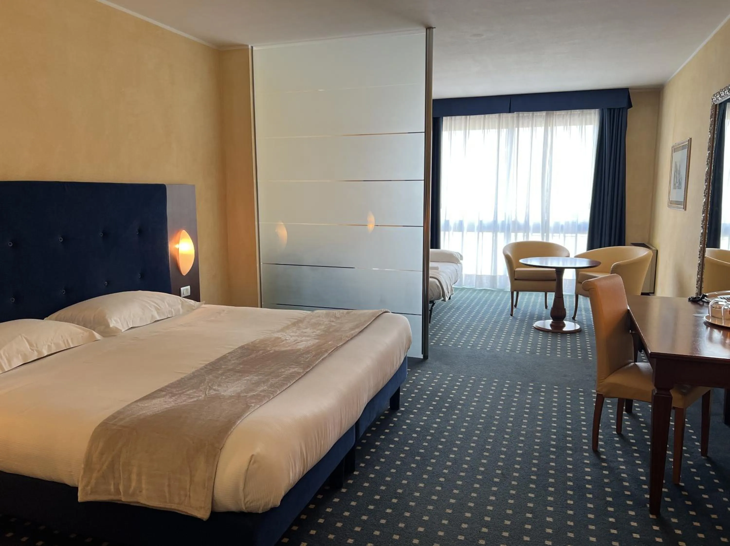 Bed in Hotel Villa Maria