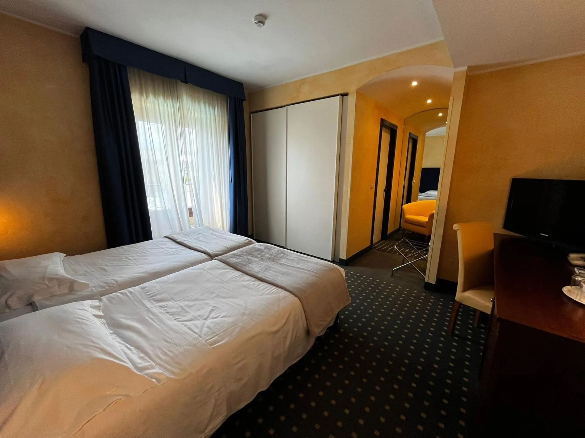 Bed in Hotel Villa Maria